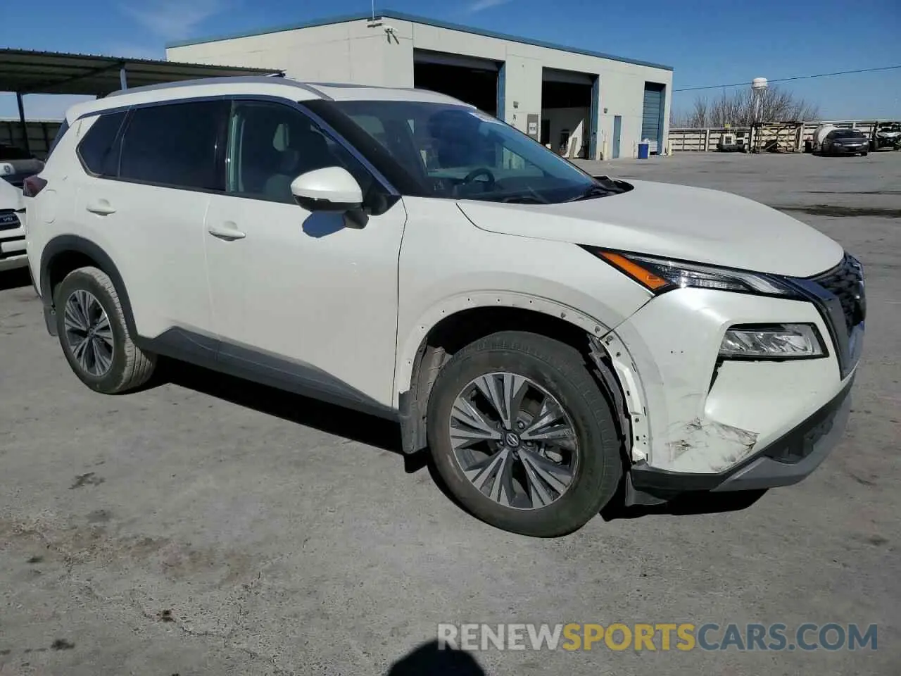 4 Photograph of a damaged car 5N1AT3BA0MC682574 NISSAN ROGUE 2021