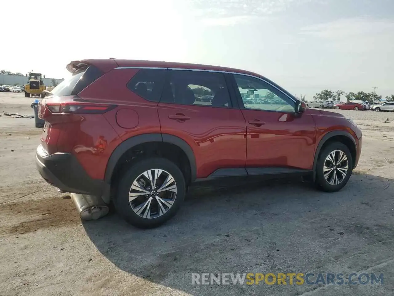 3 Photograph of a damaged car 5N1AT3BA0MC695812 NISSAN ROGUE 2021