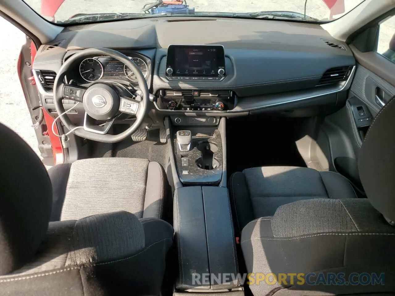 8 Photograph of a damaged car 5N1AT3BA0MC695812 NISSAN ROGUE 2021
