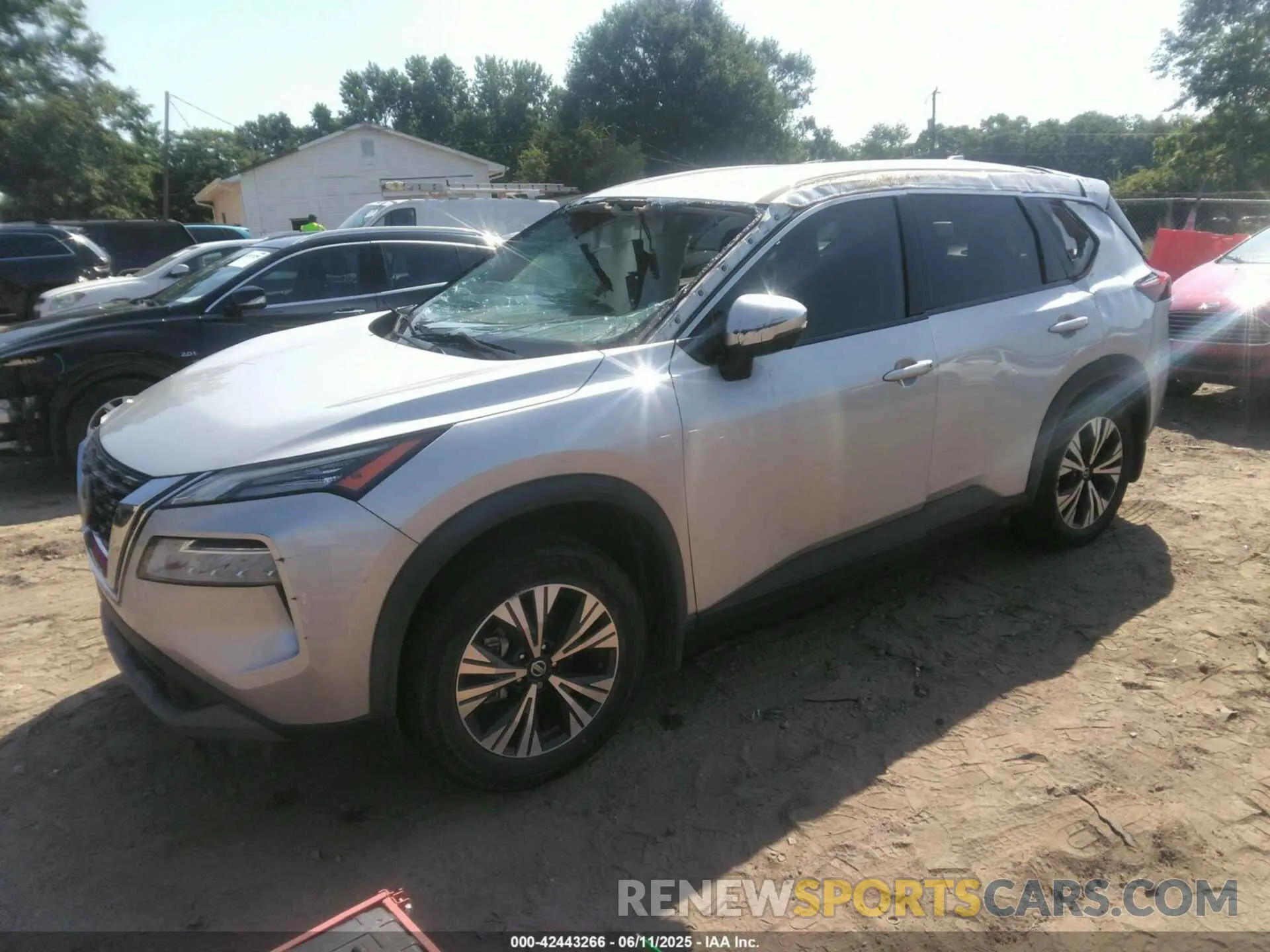 2 Photograph of a damaged car 5N1AT3BA0MC709062 NISSAN ROGUE 2021