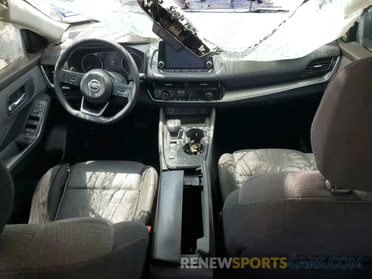 8 Photograph of a damaged car 5N1AT3BA0MC710115 NISSAN ROGUE 2021
