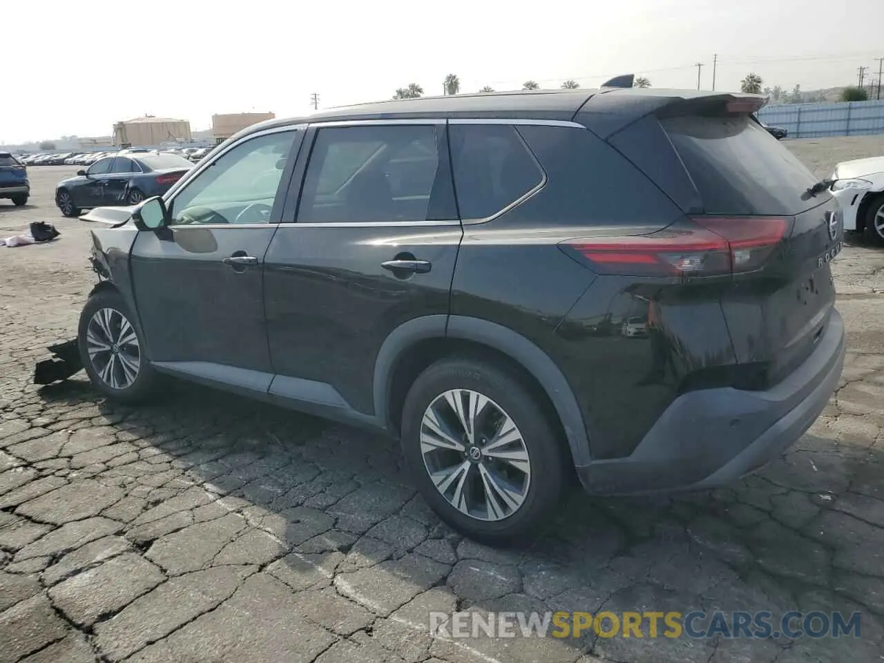 2 Photograph of a damaged car 5N1AT3BA0MC719042 NISSAN ROGUE 2021