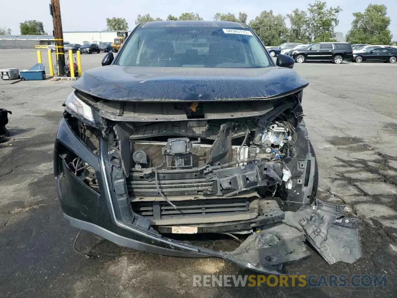 5 Photograph of a damaged car 5N1AT3BA0MC719042 NISSAN ROGUE 2021