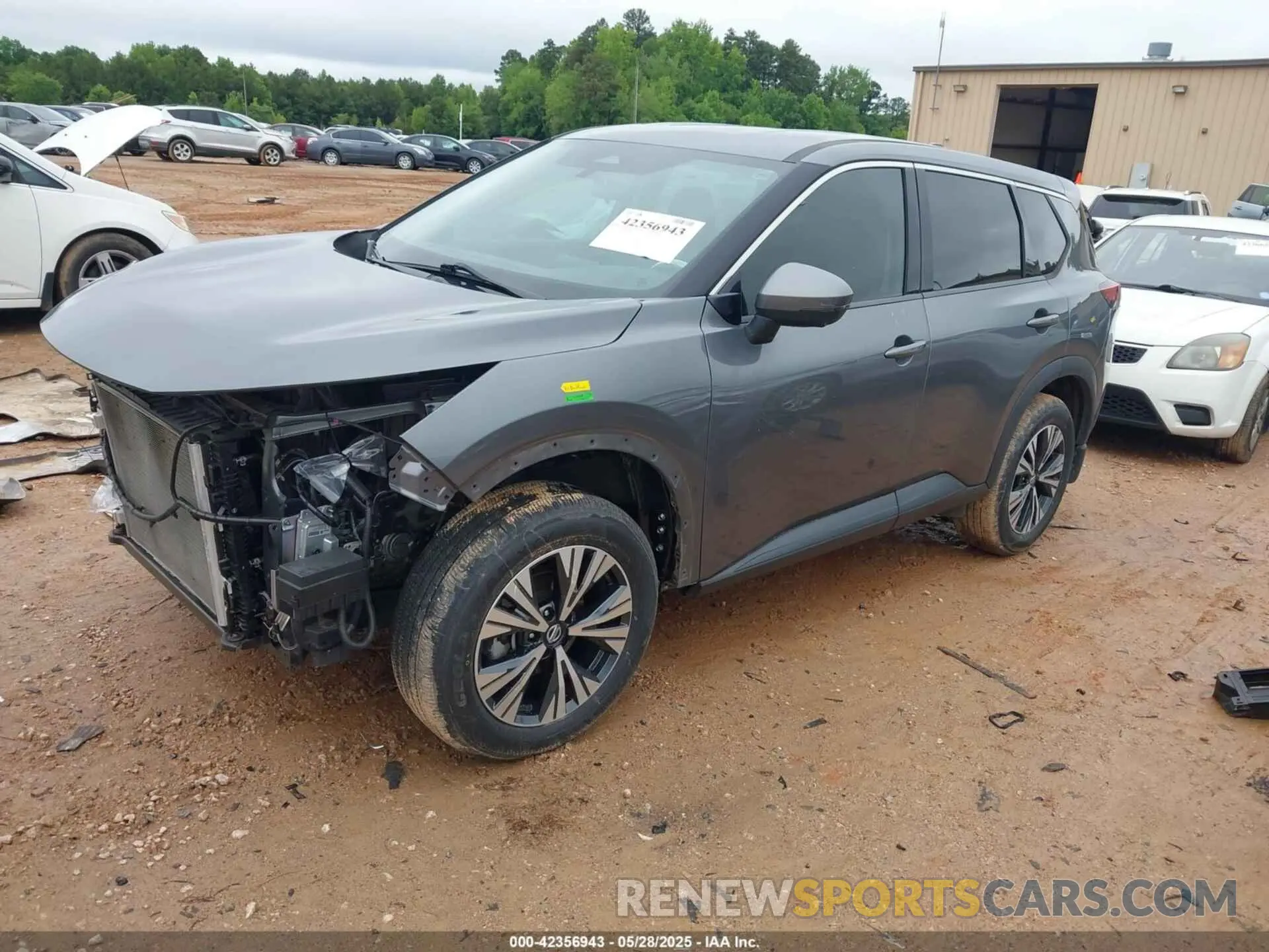 2 Photograph of a damaged car 5N1AT3BA0MC775899 NISSAN ROGUE 2021