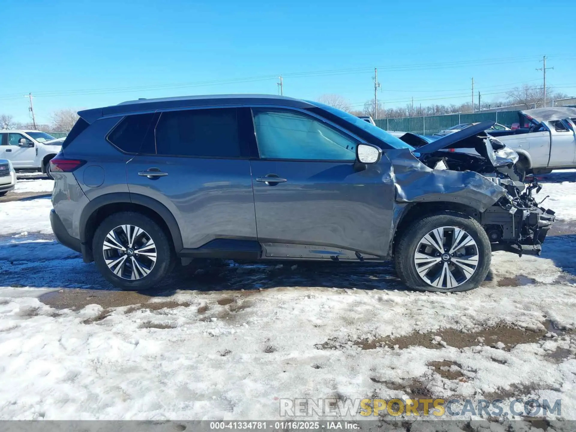 14 Photograph of a damaged car 5N1AT3BA0MC794520 NISSAN ROGUE 2021