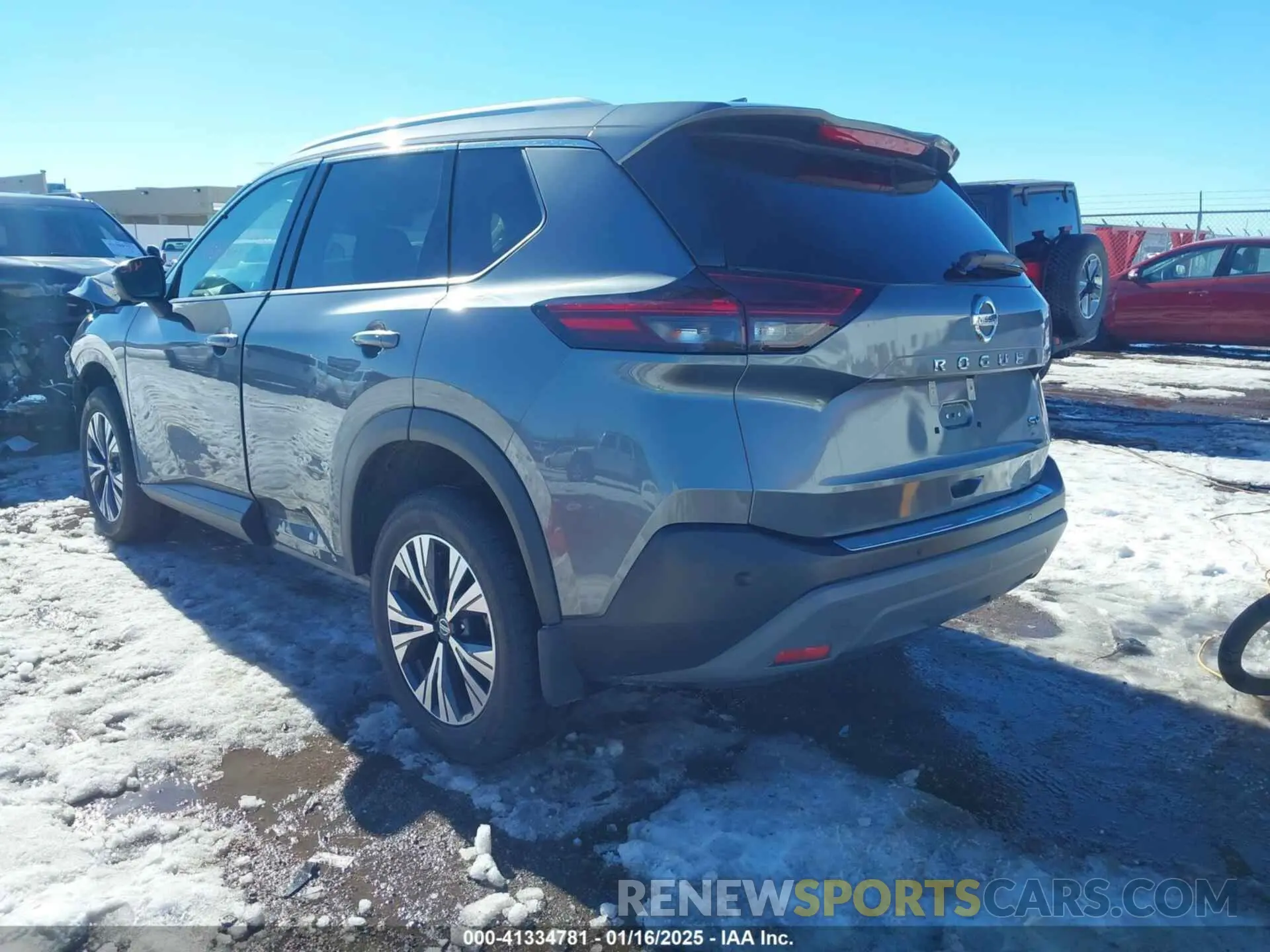 3 Photograph of a damaged car 5N1AT3BA0MC794520 NISSAN ROGUE 2021