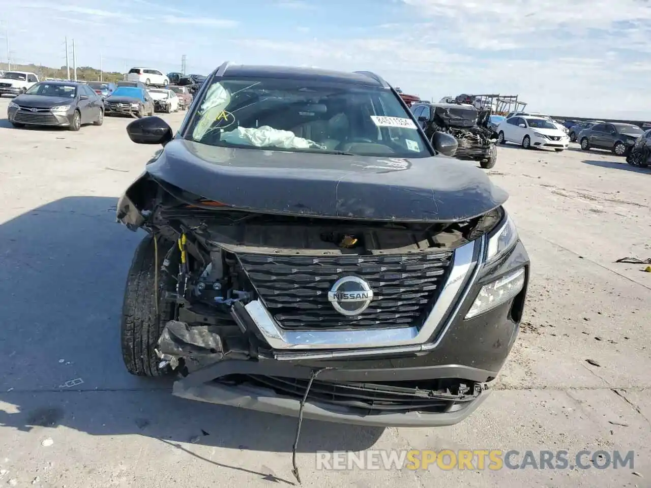 5 Photograph of a damaged car 5N1AT3BA0MC795876 NISSAN ROGUE 2021