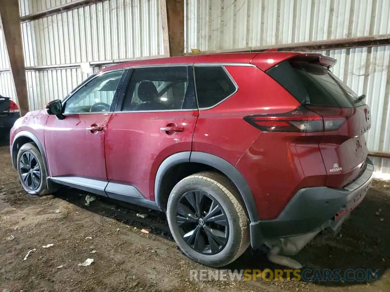 2 Photograph of a damaged car 5N1AT3BA0MC807279 NISSAN ROGUE 2021