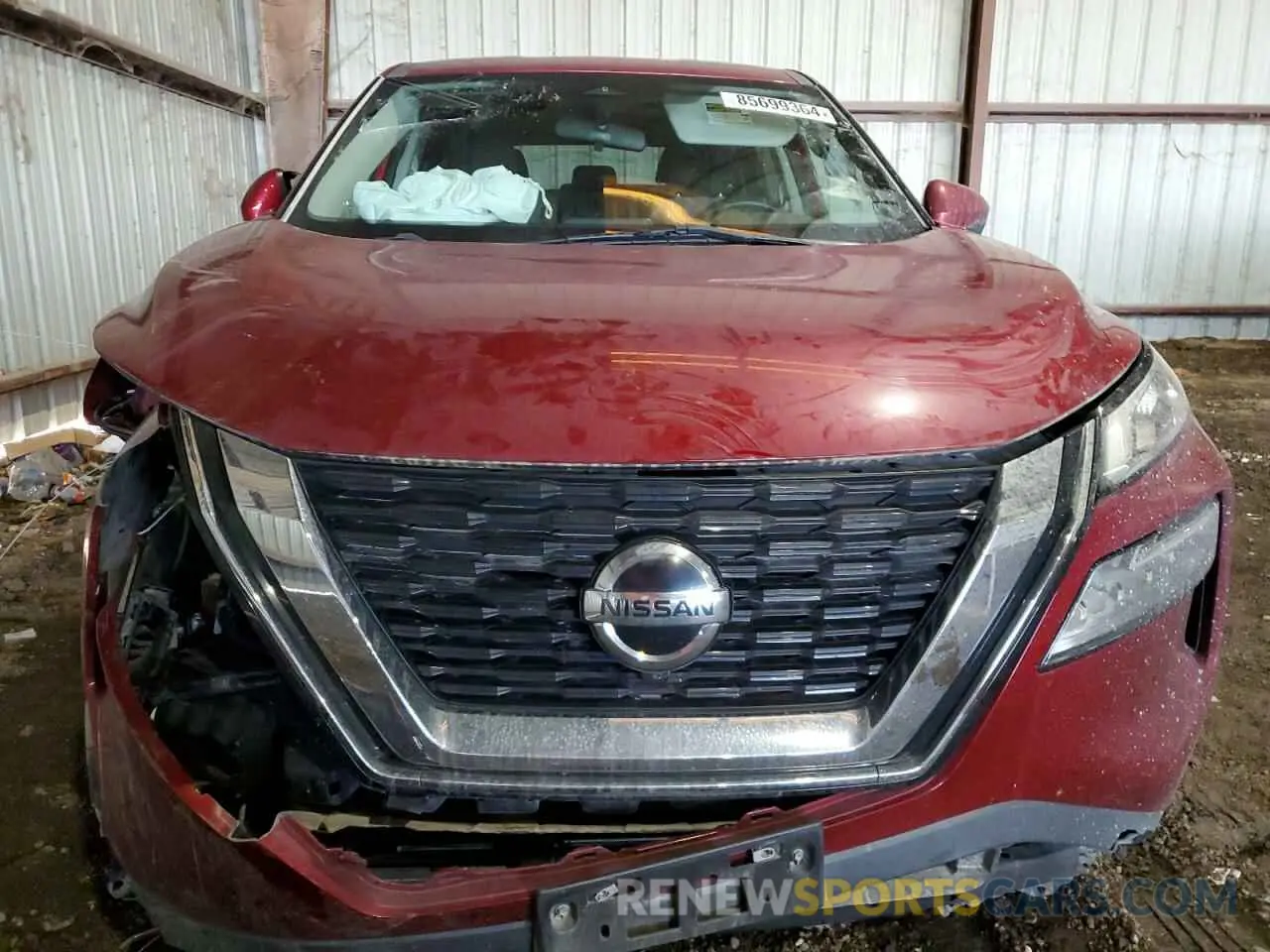 5 Photograph of a damaged car 5N1AT3BA0MC807279 NISSAN ROGUE 2021