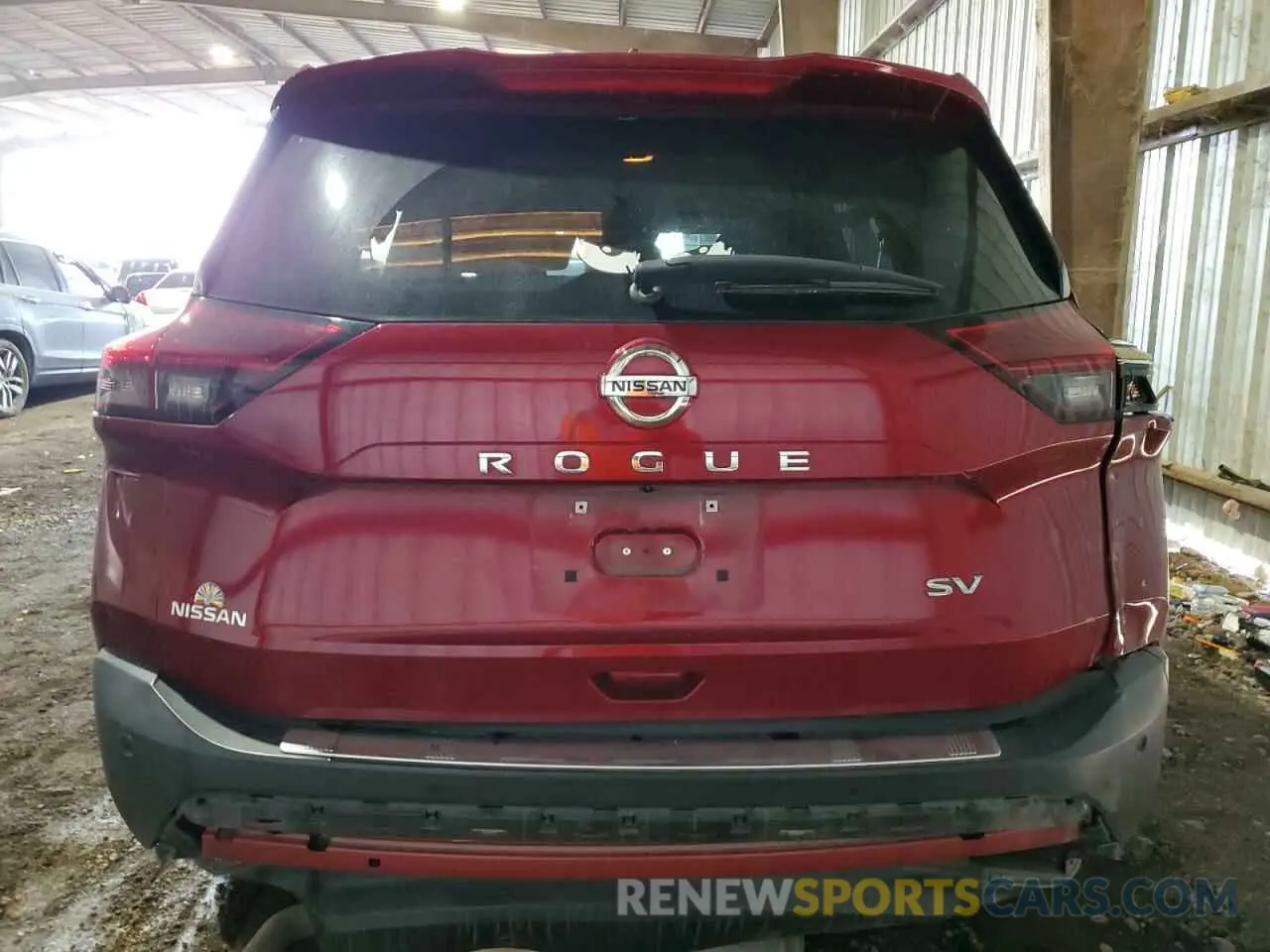 6 Photograph of a damaged car 5N1AT3BA0MC807279 NISSAN ROGUE 2021