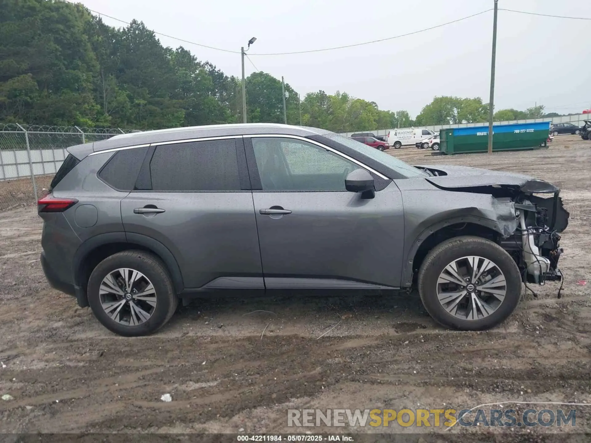 14 Photograph of a damaged car 5N1AT3BA0MC813406 NISSAN ROGUE 2021