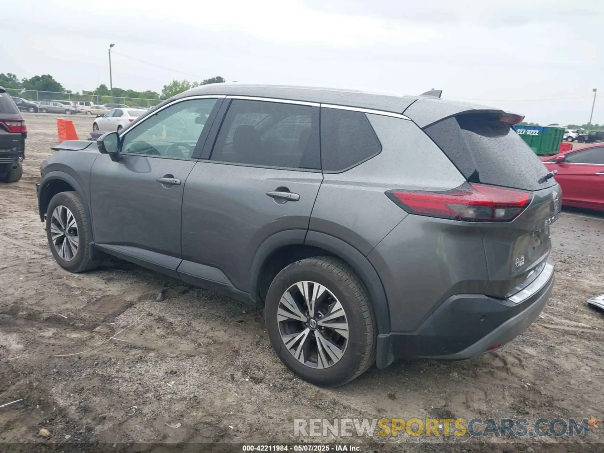 3 Photograph of a damaged car 5N1AT3BA0MC813406 NISSAN ROGUE 2021