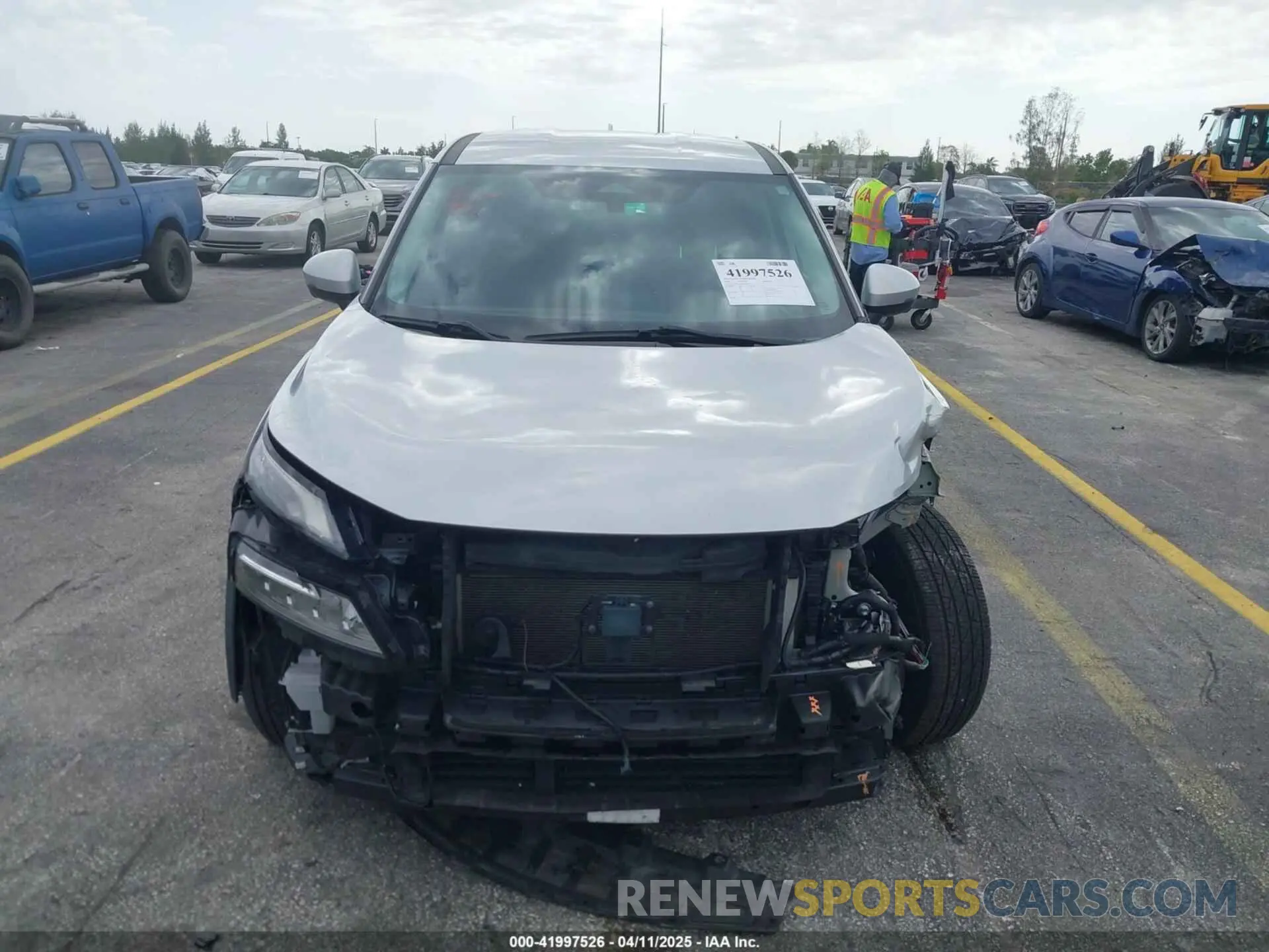 13 Photograph of a damaged car 5N1AT3BA0MC818444 NISSAN ROGUE 2021