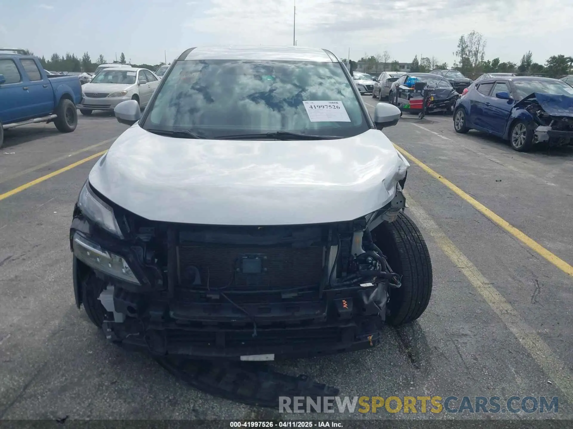 6 Photograph of a damaged car 5N1AT3BA0MC818444 NISSAN ROGUE 2021