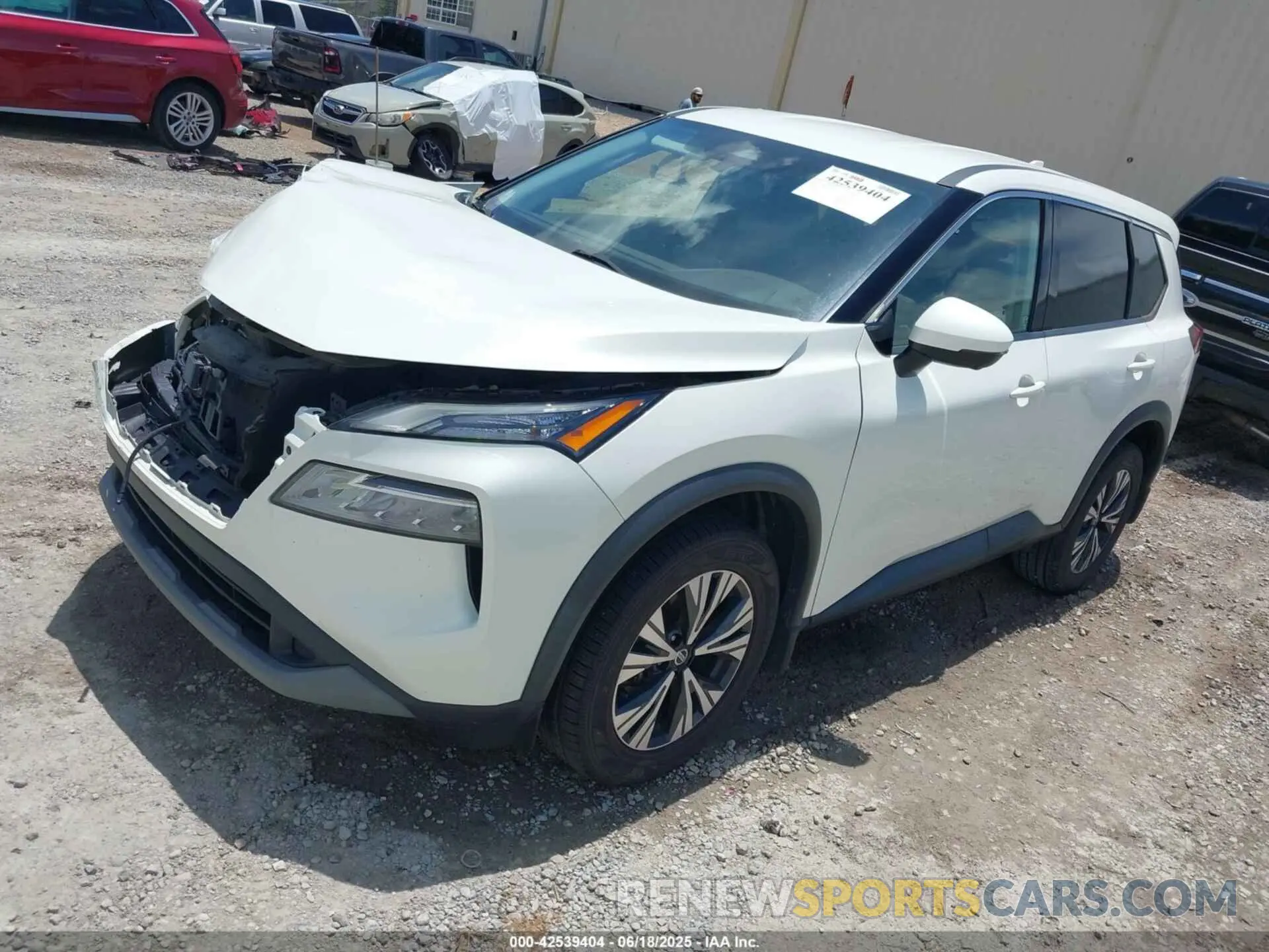 2 Photograph of a damaged car 5N1AT3BA0MC818654 NISSAN ROGUE 2021
