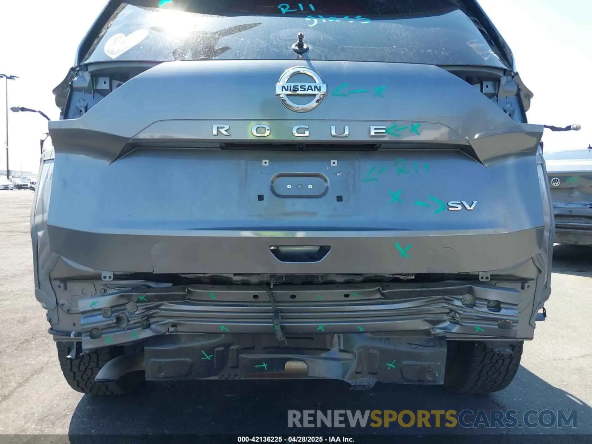 6 Photograph of a damaged car 5N1AT3BA0MC821439 NISSAN ROGUE 2021