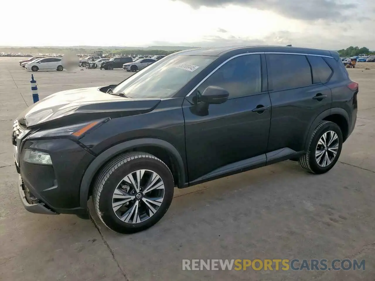 1 Photograph of a damaged car 5N1AT3BA0MC833199 NISSAN ROGUE 2021