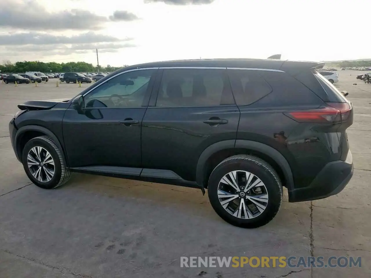 2 Photograph of a damaged car 5N1AT3BA0MC833199 NISSAN ROGUE 2021