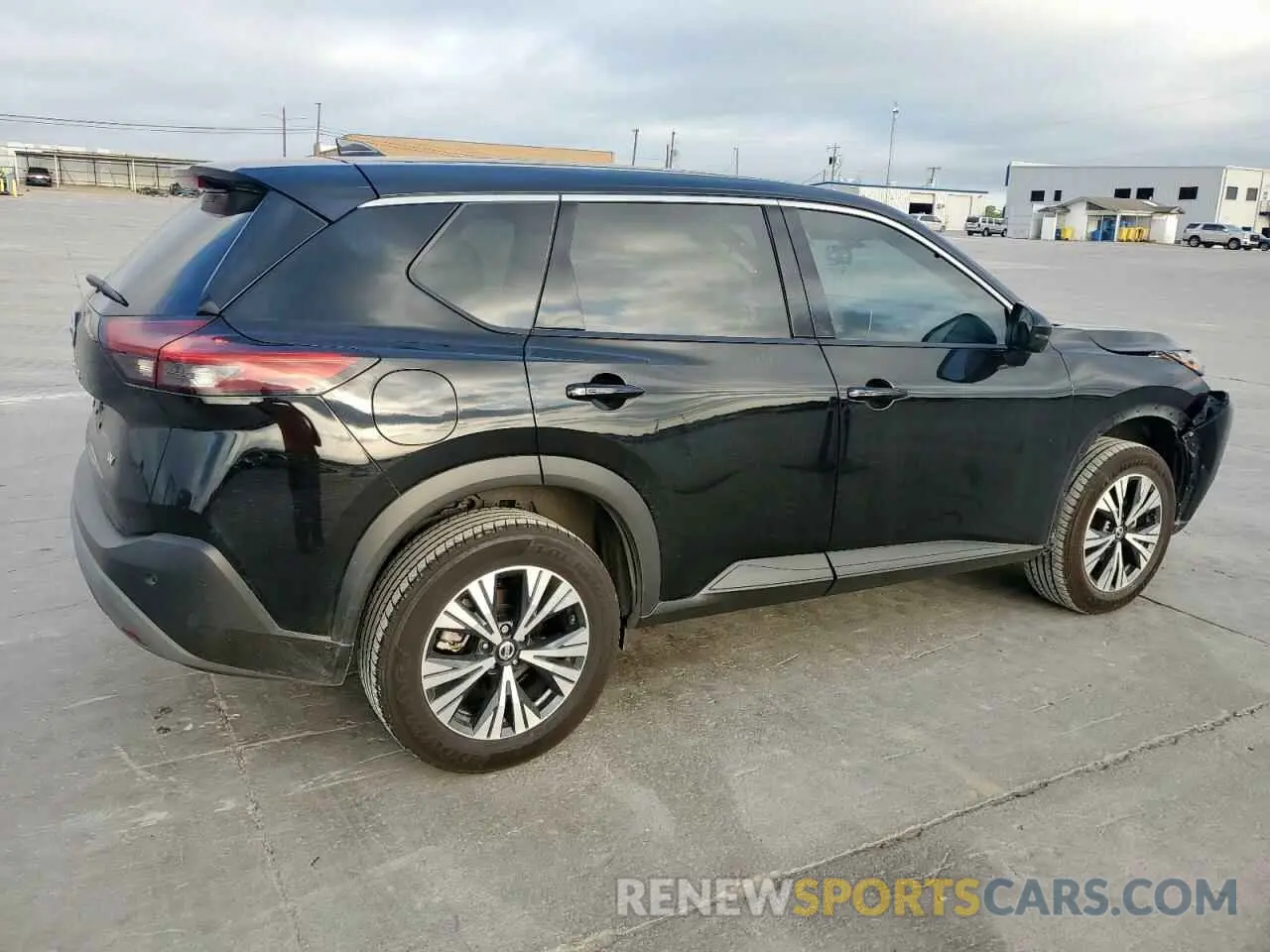 3 Photograph of a damaged car 5N1AT3BA0MC833199 NISSAN ROGUE 2021