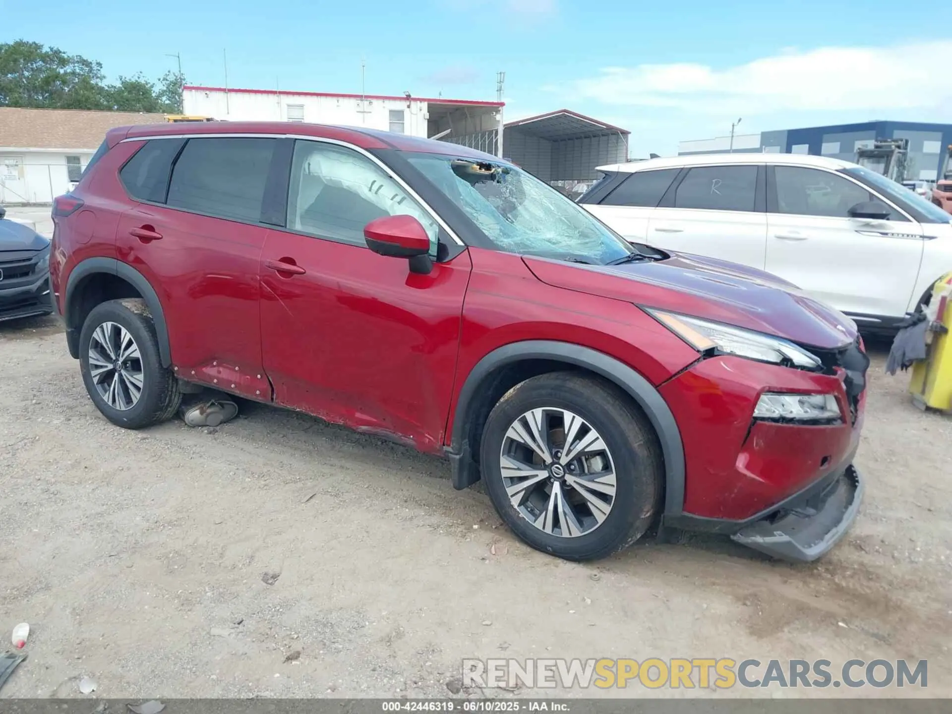 1 Photograph of a damaged car 5N1AT3BA1MC690635 NISSAN ROGUE 2021