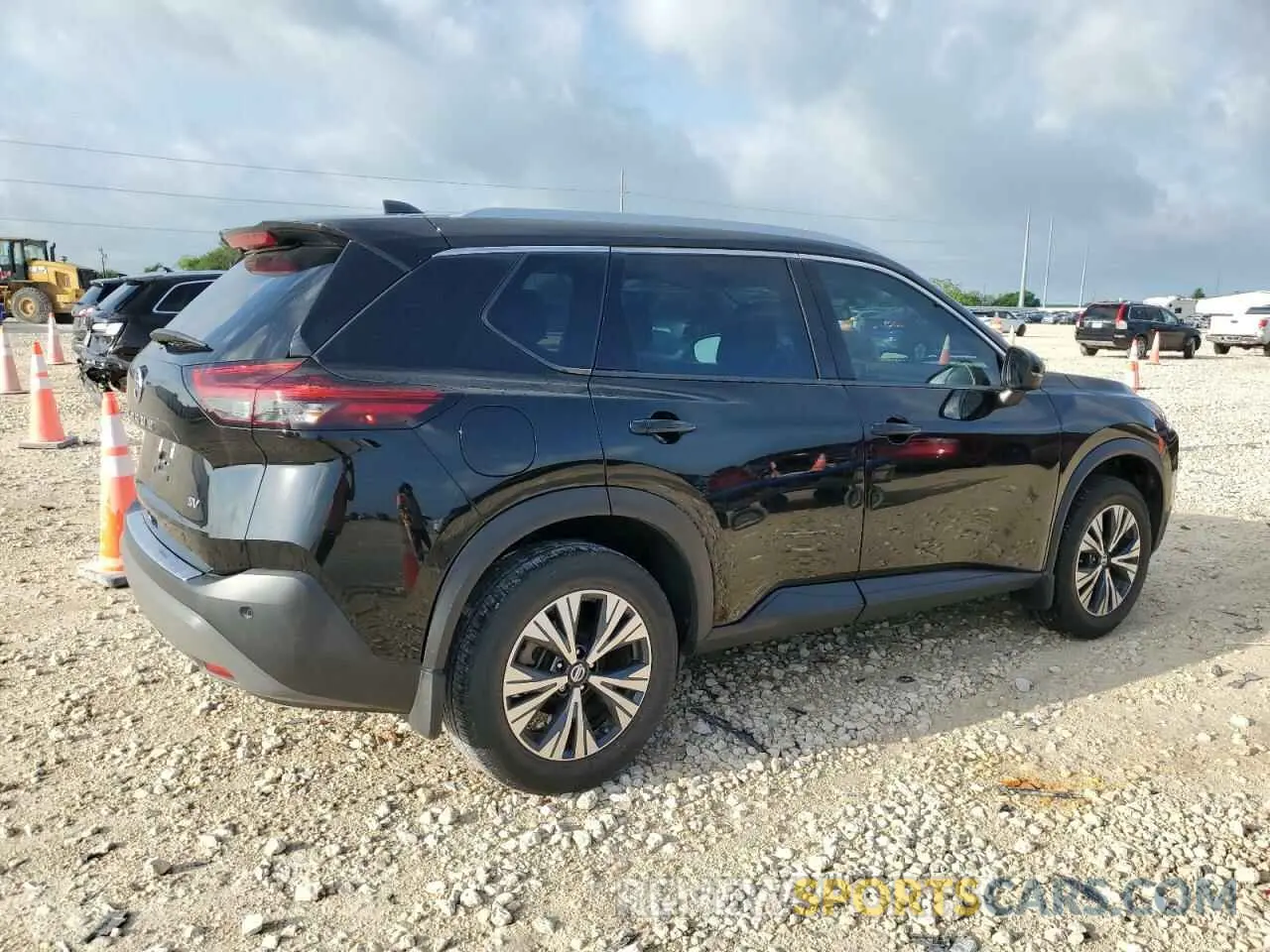 3 Photograph of a damaged car 5N1AT3BA1MC725299 NISSAN ROGUE 2021