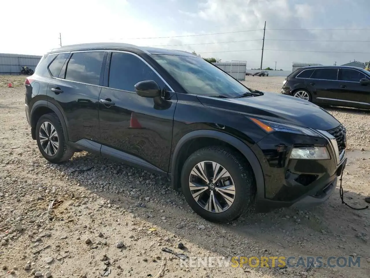 4 Photograph of a damaged car 5N1AT3BA1MC725299 NISSAN ROGUE 2021