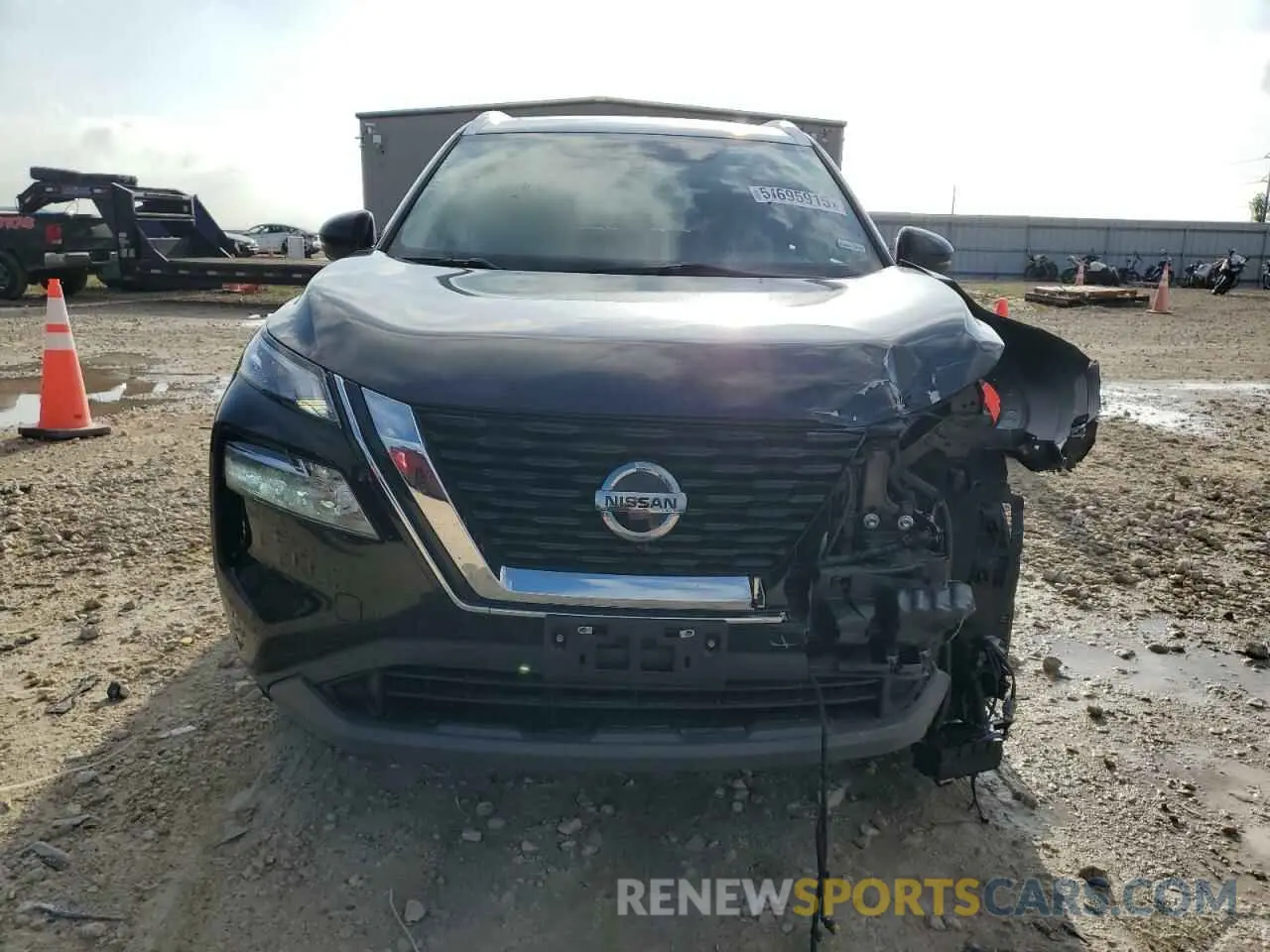 5 Photograph of a damaged car 5N1AT3BA1MC725299 NISSAN ROGUE 2021