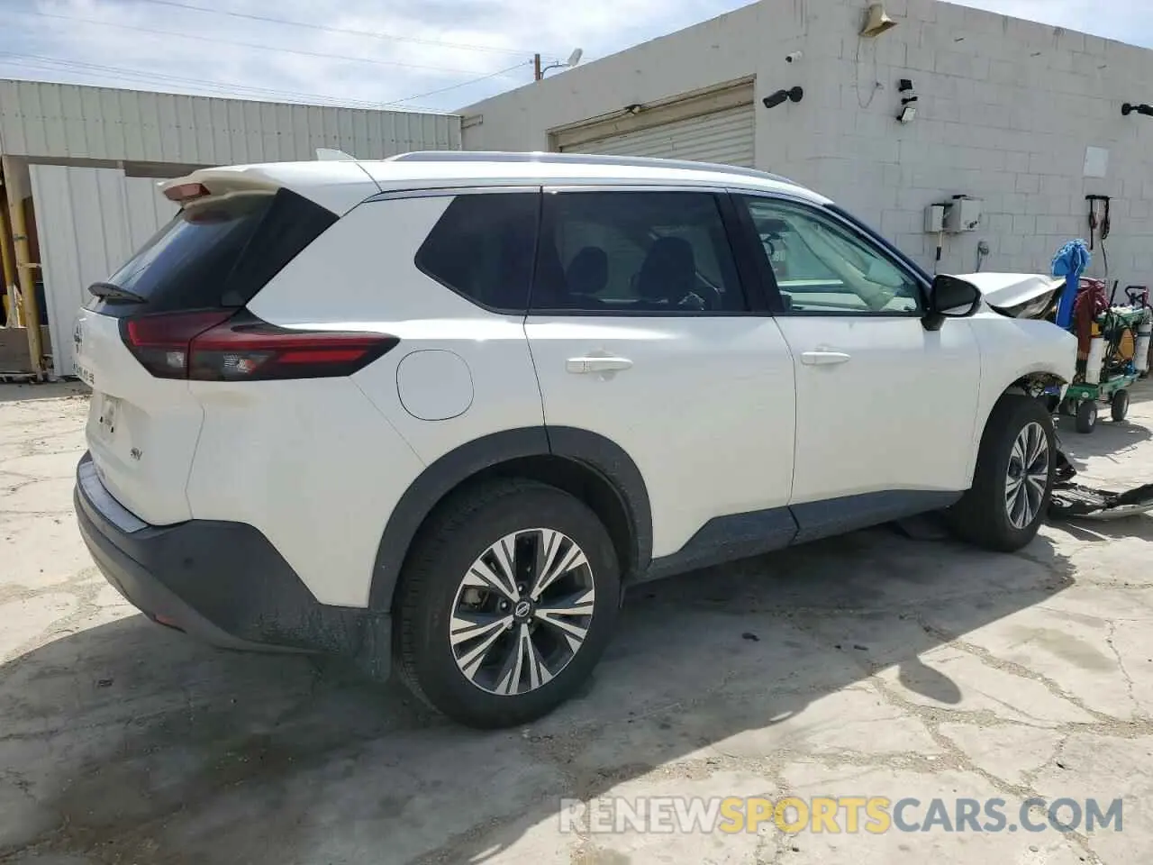 3 Photograph of a damaged car 5N1AT3BA1MC748646 NISSAN ROGUE 2021