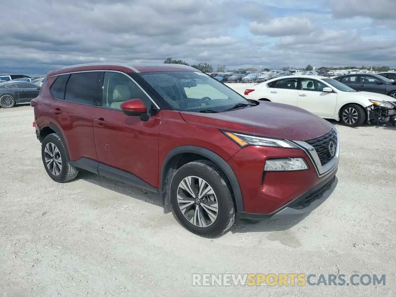 4 Photograph of a damaged car 5N1AT3BA1MC759906 NISSAN ROGUE 2021