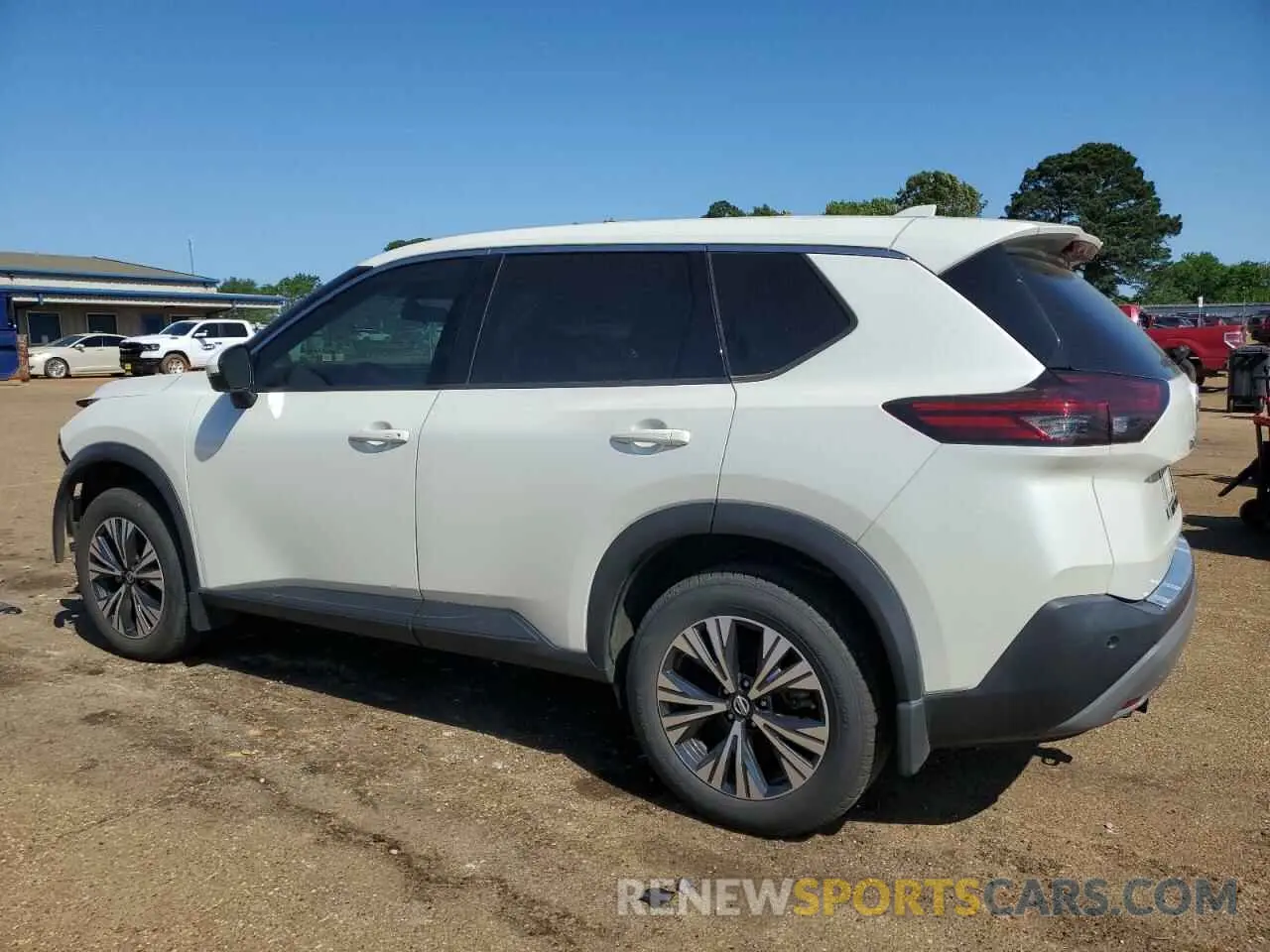 2 Photograph of a damaged car 5N1AT3BA1MC798303 NISSAN ROGUE 2021