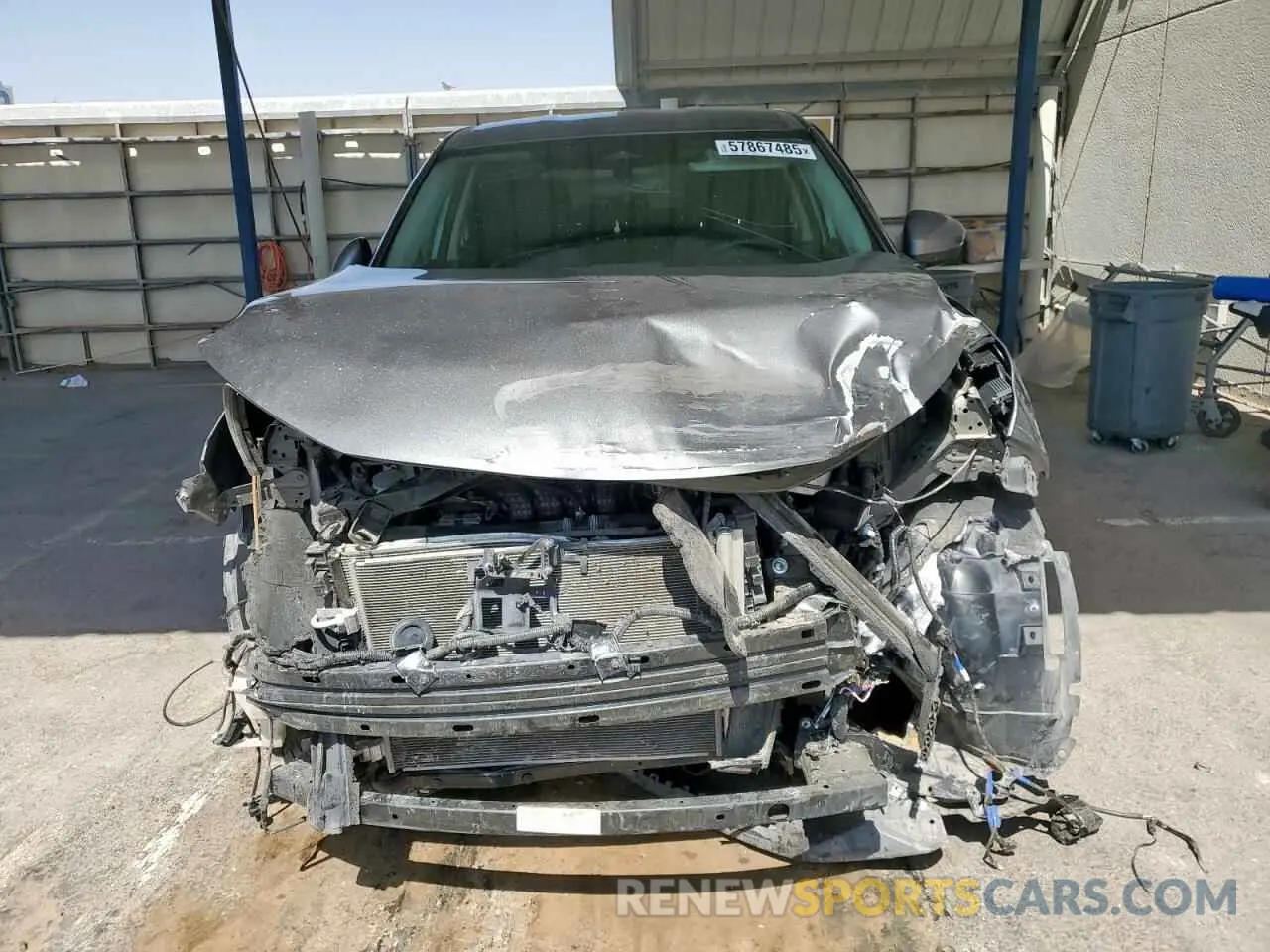 5 Photograph of a damaged car 5N1AT3BA1MC800115 NISSAN ROGUE 2021