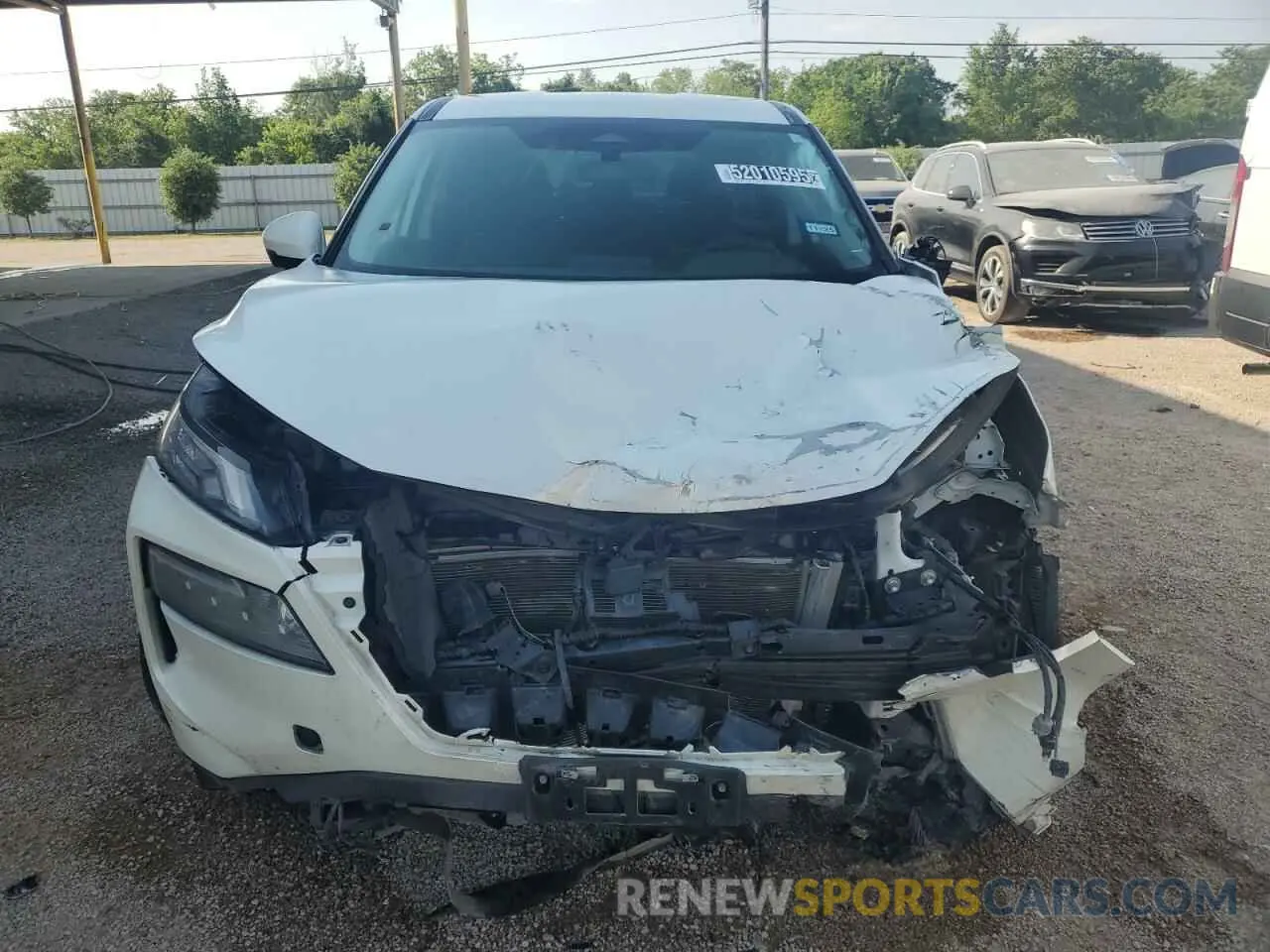 5 Photograph of a damaged car 5N1AT3BA1MC808909 NISSAN ROGUE 2021