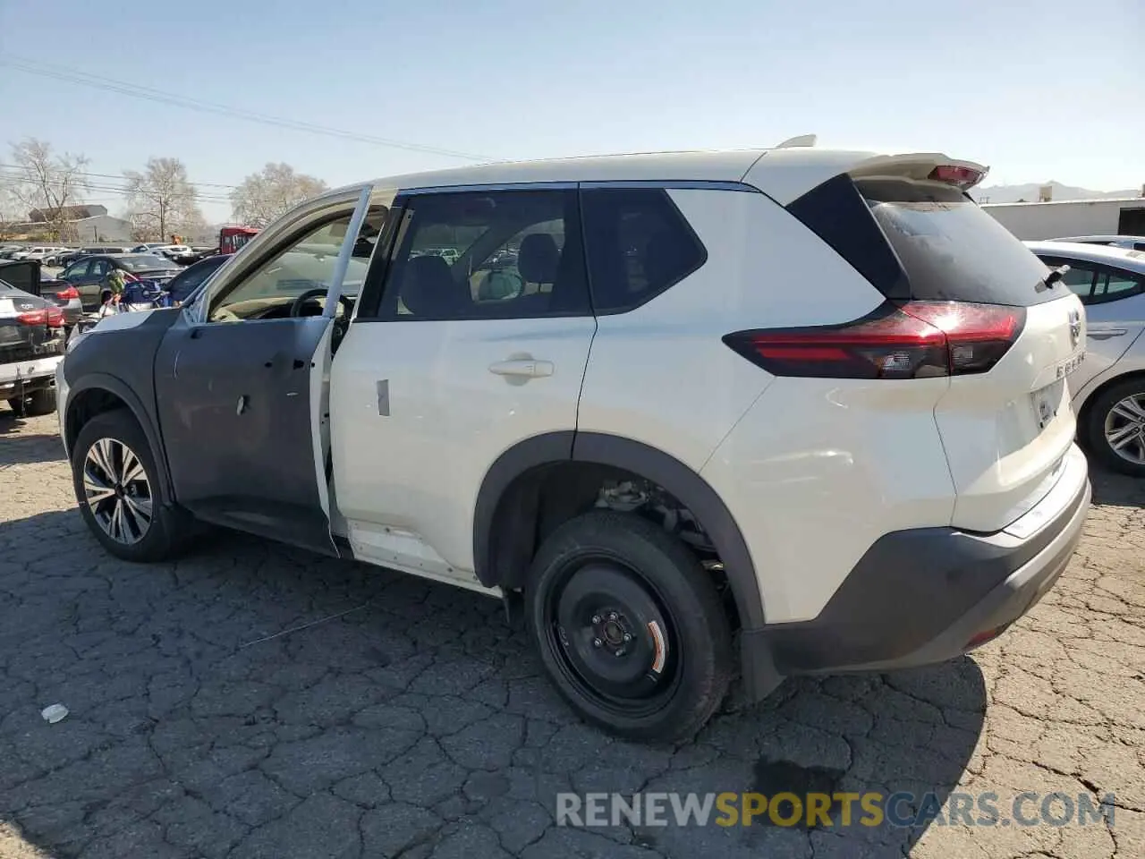 2 Photograph of a damaged car 5N1AT3BA1MC830635 NISSAN ROGUE 2021
