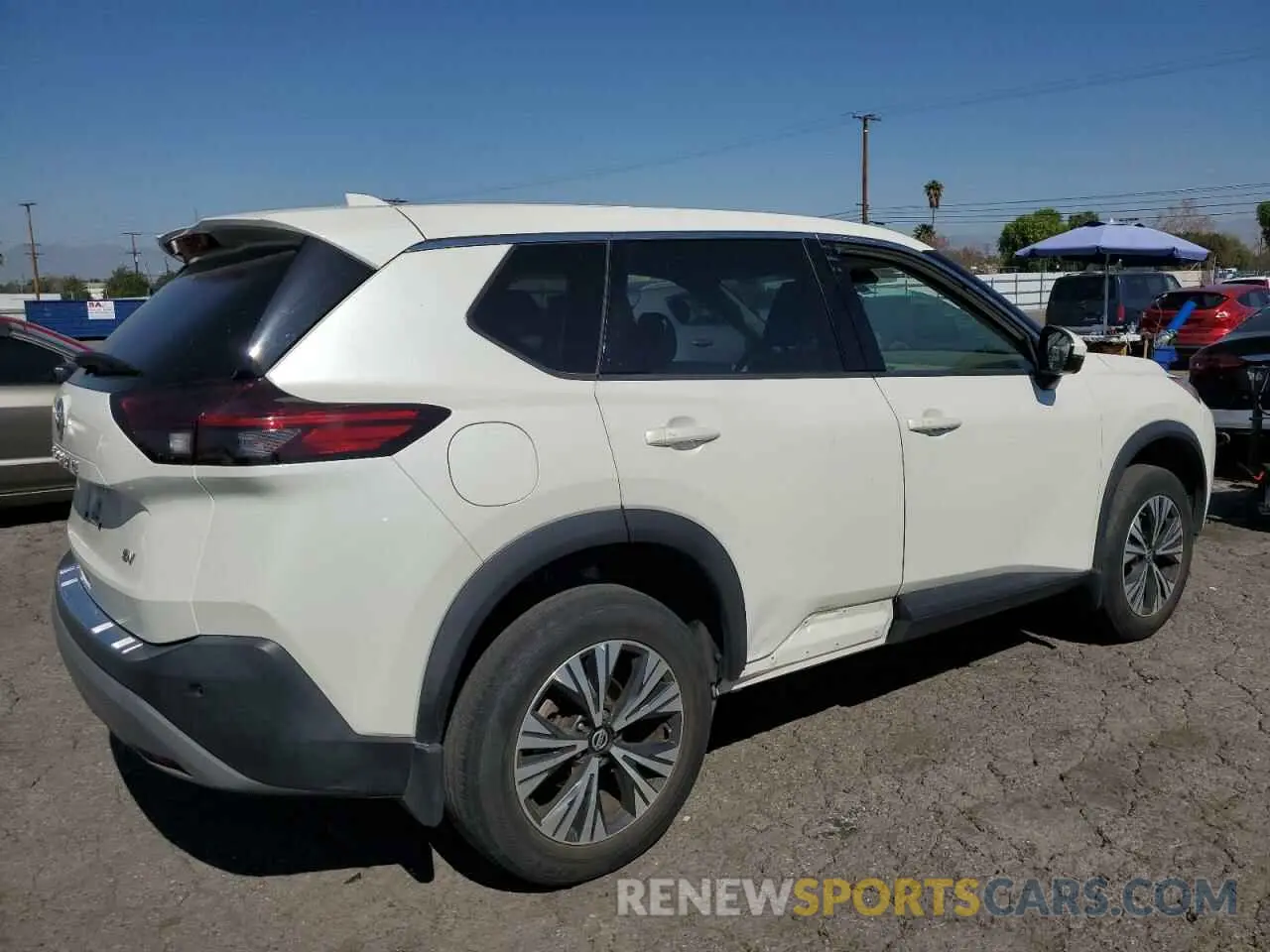 3 Photograph of a damaged car 5N1AT3BA1MC830635 NISSAN ROGUE 2021