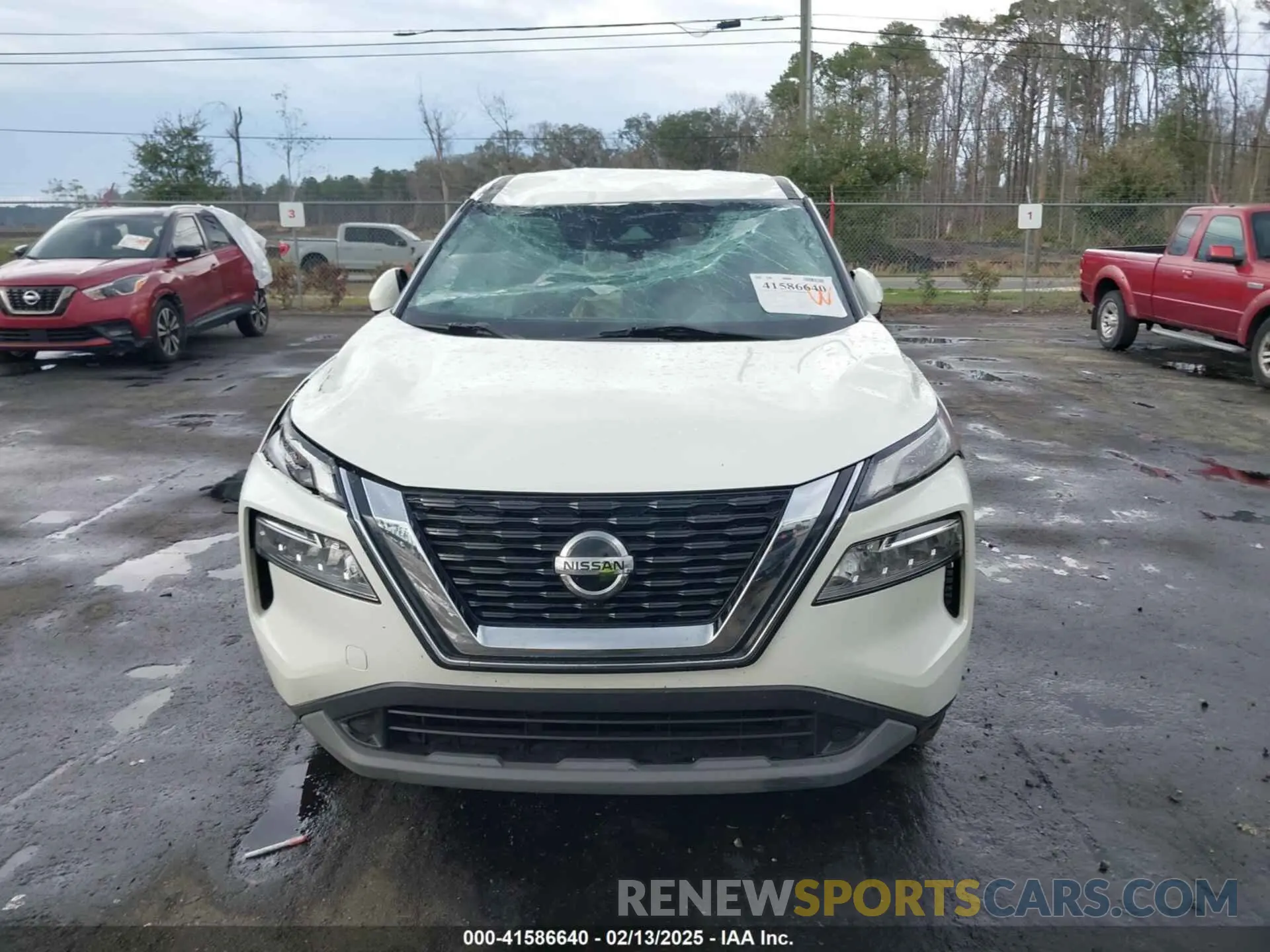 12 Photograph of a damaged car 5N1AT3BA1MC837200 NISSAN ROGUE 2021