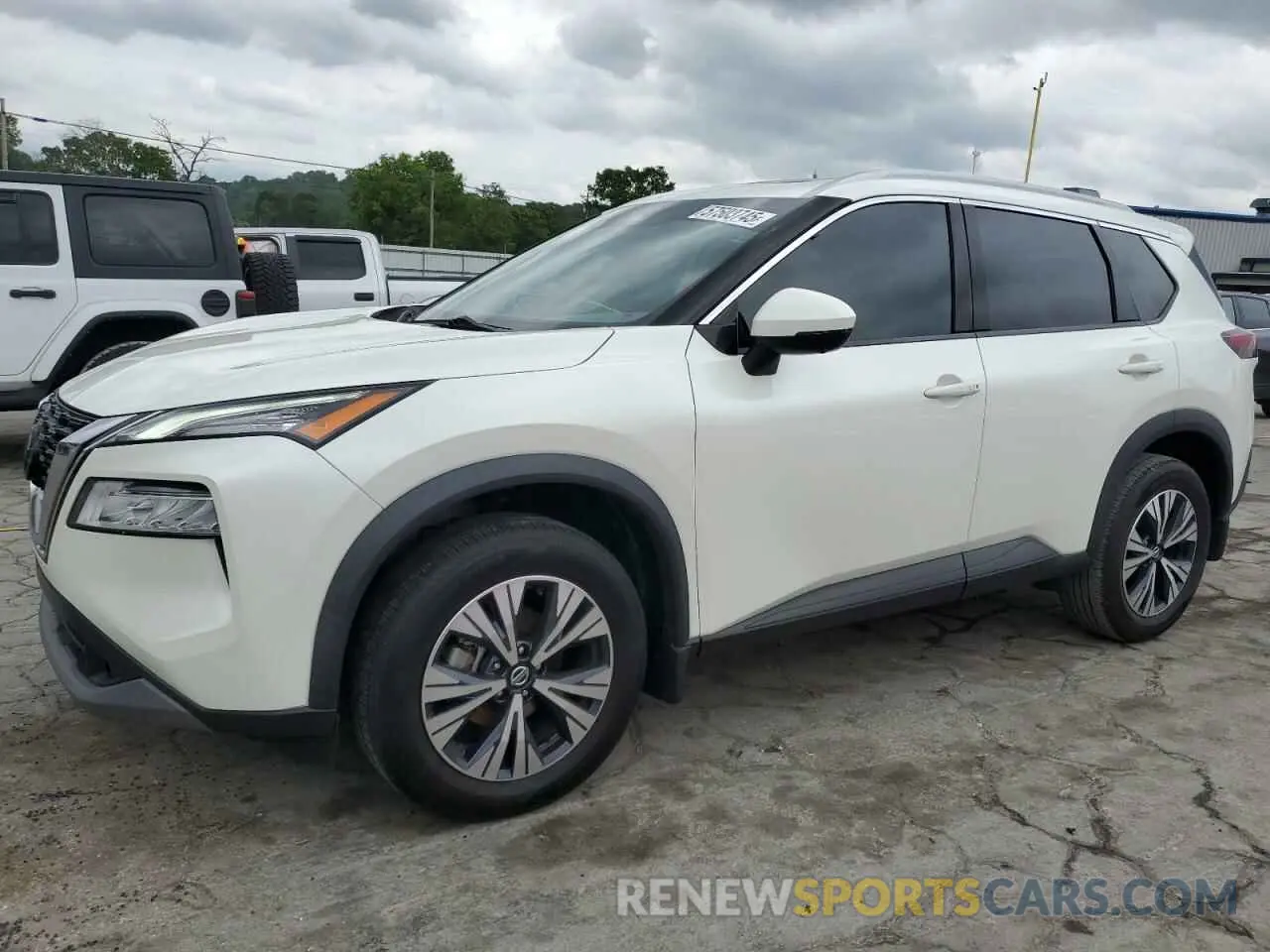 1 Photograph of a damaged car 5N1AT3BA2MC720192 NISSAN ROGUE 2021