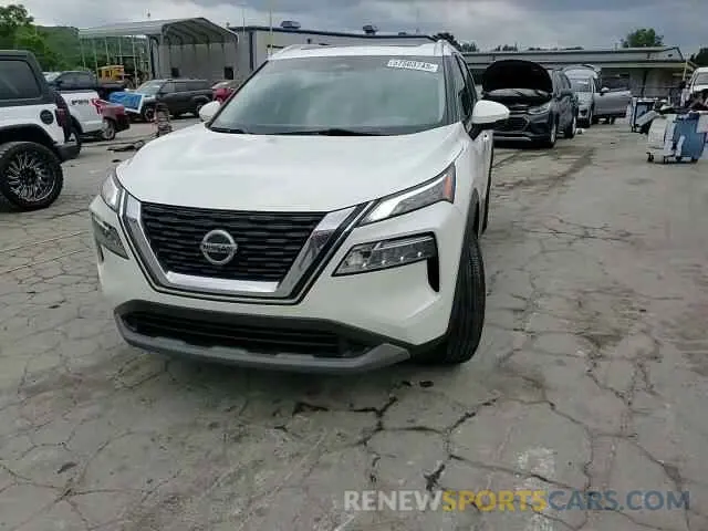 14 Photograph of a damaged car 5N1AT3BA2MC720192 NISSAN ROGUE 2021