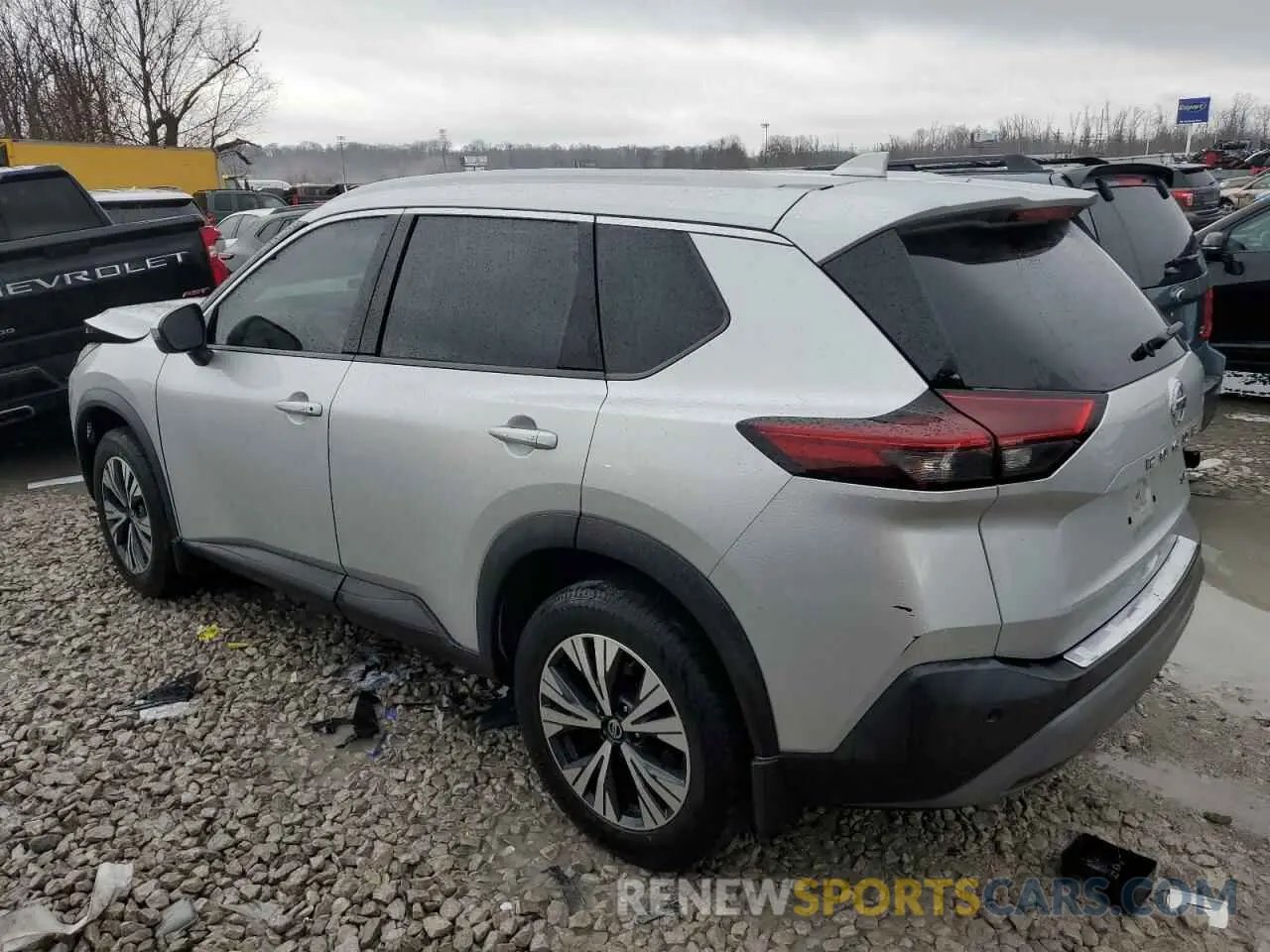 2 Photograph of a damaged car 5N1AT3BA2MC749949 NISSAN ROGUE 2021