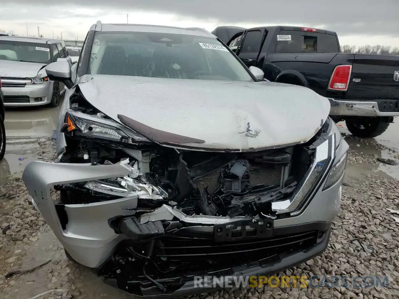 5 Photograph of a damaged car 5N1AT3BA2MC749949 NISSAN ROGUE 2021