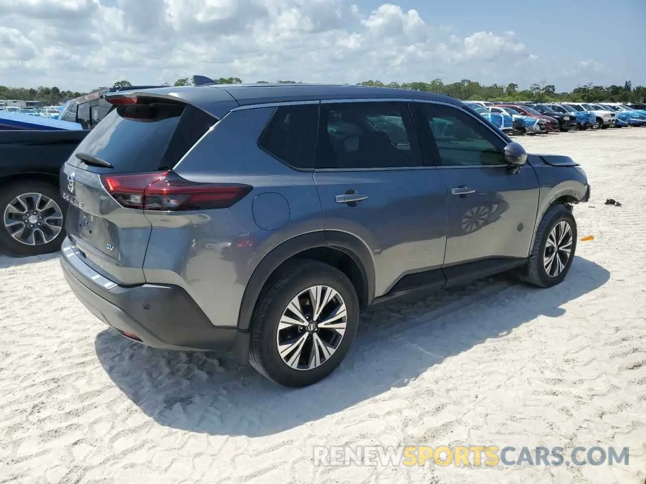 3 Photograph of a damaged car 5N1AT3BA2MC780991 NISSAN ROGUE 2021