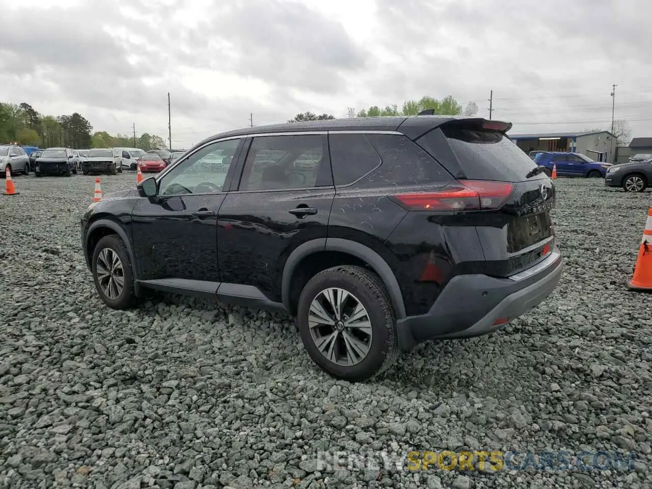 2 Photograph of a damaged car 5N1AT3BA2MC799329 NISSAN ROGUE 2021