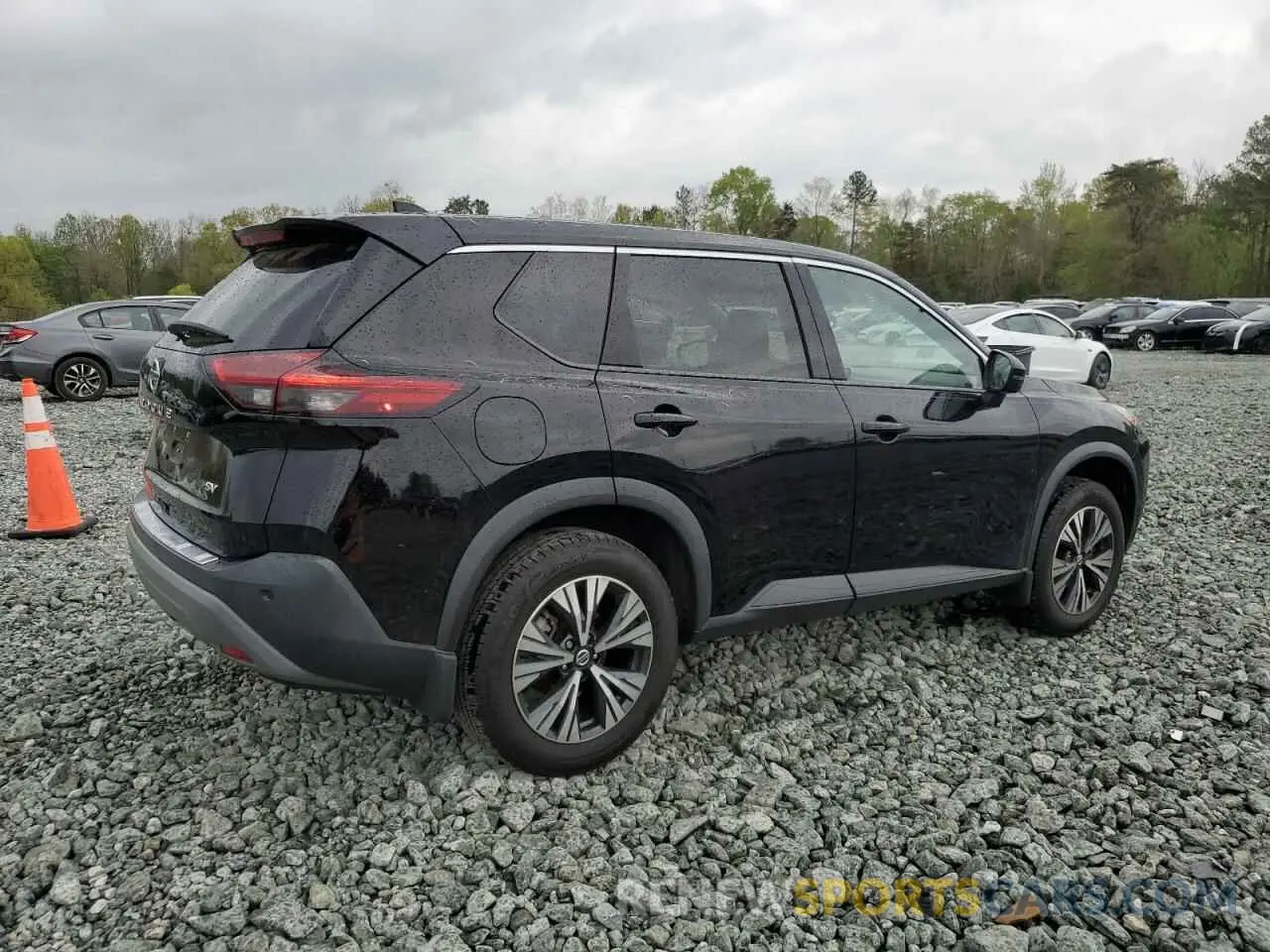 3 Photograph of a damaged car 5N1AT3BA2MC799329 NISSAN ROGUE 2021
