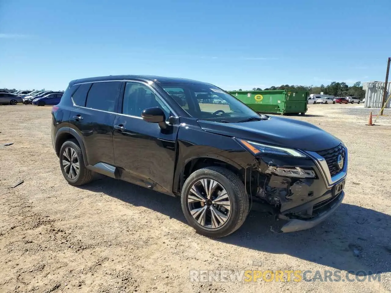 4 Photograph of a damaged car 5N1AT3BA3MC766520 NISSAN ROGUE 2021