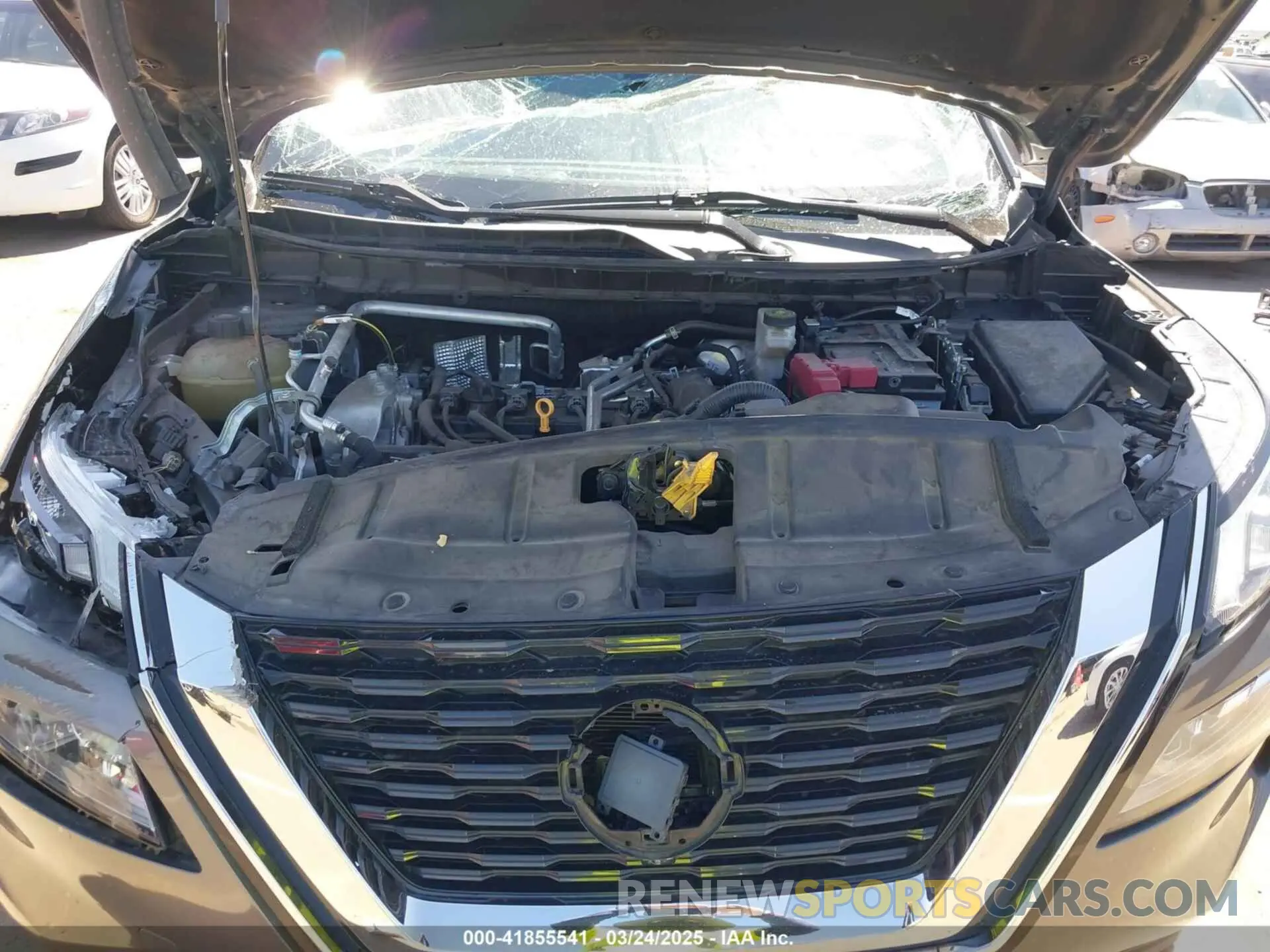 10 Photograph of a damaged car 5N1AT3BA3MC770955 NISSAN ROGUE 2021