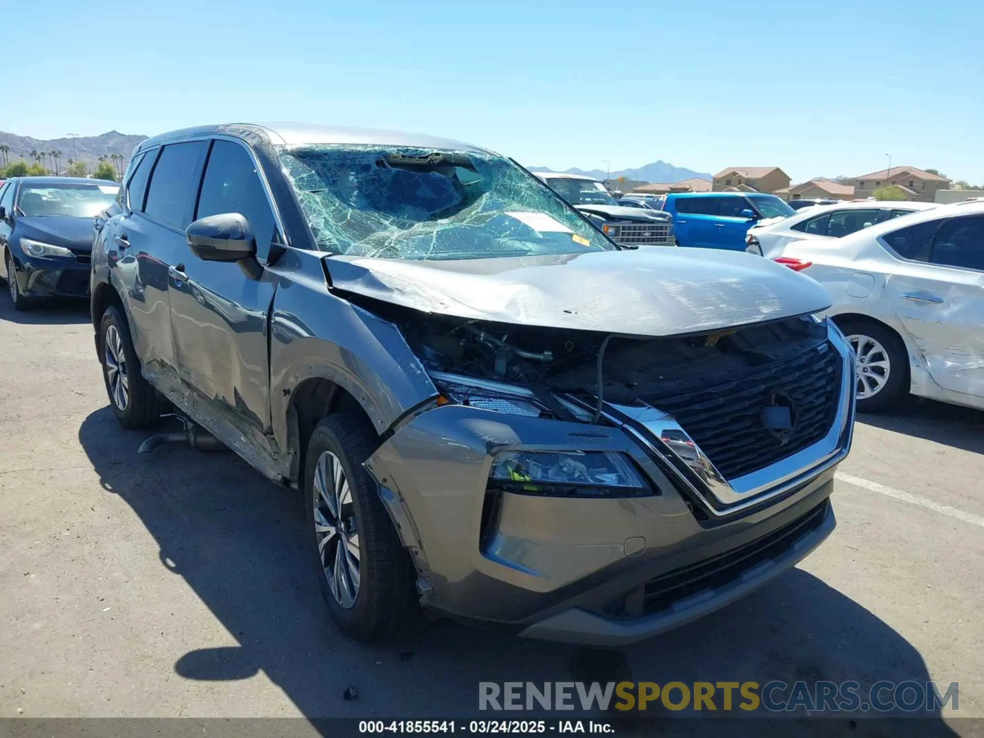 6 Photograph of a damaged car 5N1AT3BA3MC770955 NISSAN ROGUE 2021