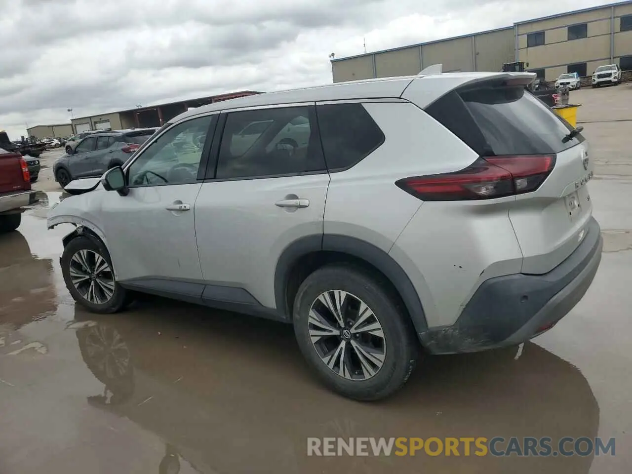 2 Photograph of a damaged car 5N1AT3BA3MC780207 NISSAN ROGUE 2021