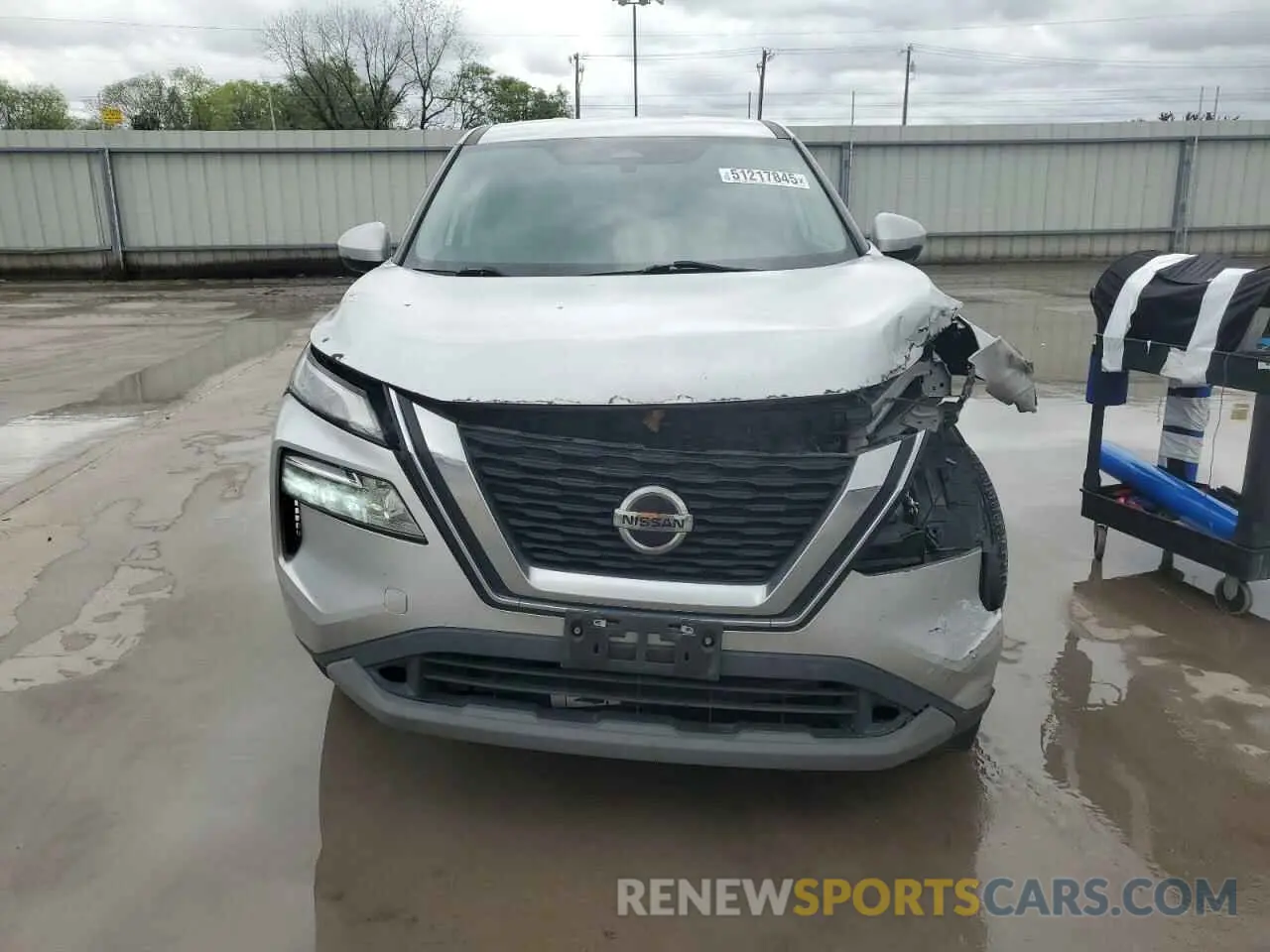 5 Photograph of a damaged car 5N1AT3BA3MC780207 NISSAN ROGUE 2021