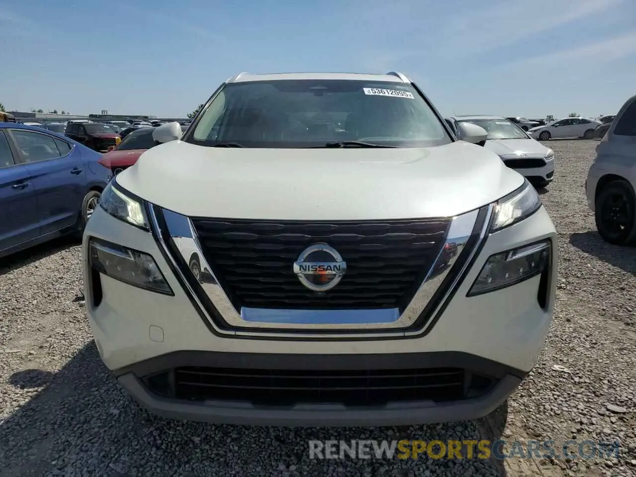 5 Photograph of a damaged car 5N1AT3BA3MC792048 NISSAN ROGUE 2021