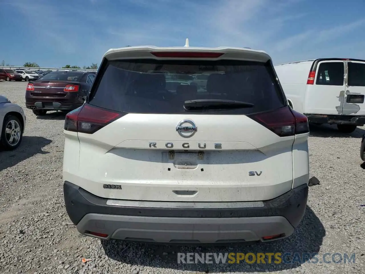 6 Photograph of a damaged car 5N1AT3BA3MC792048 NISSAN ROGUE 2021