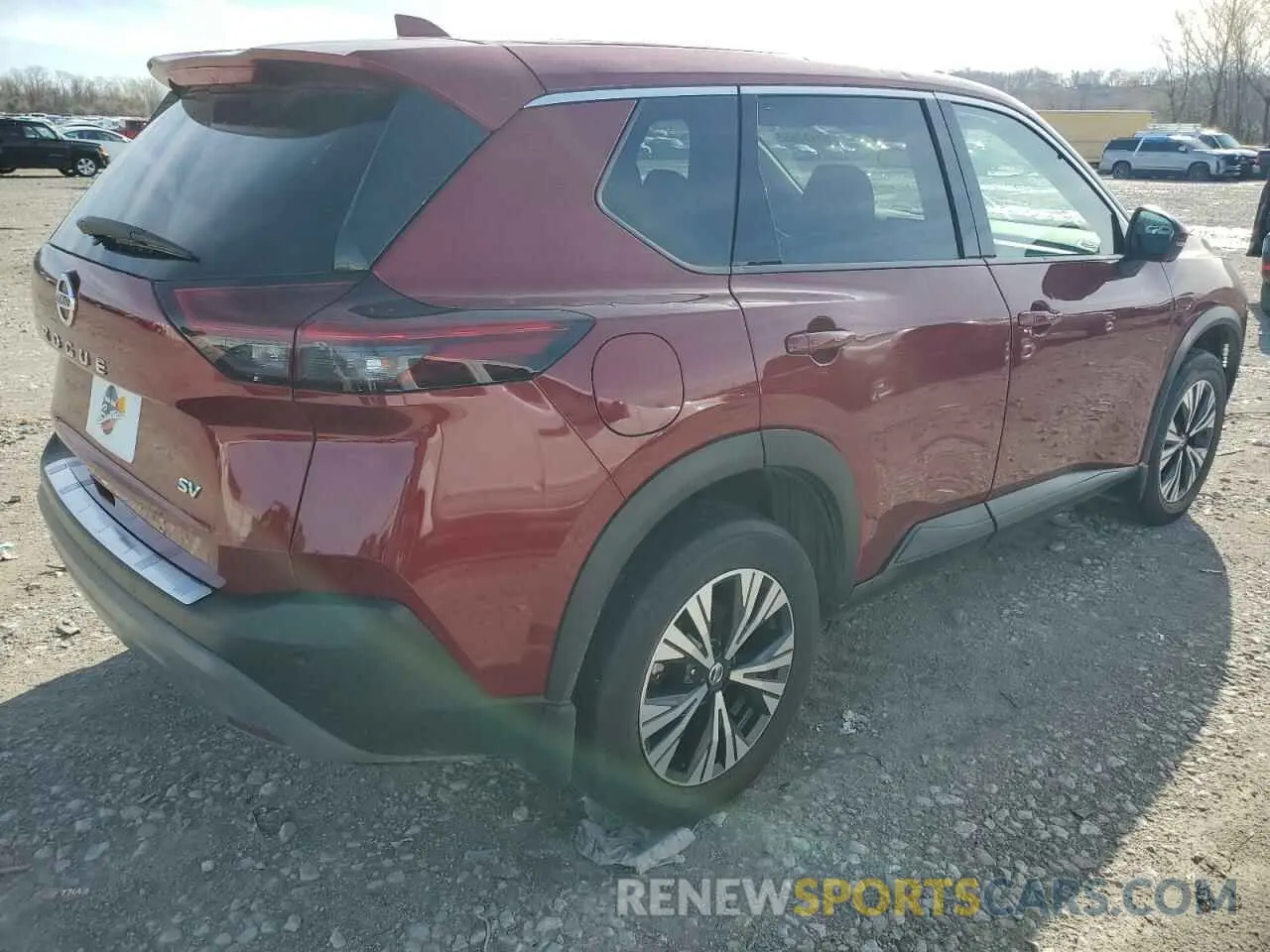 3 Photograph of a damaged car 5N1AT3BA3MC818275 NISSAN ROGUE 2021